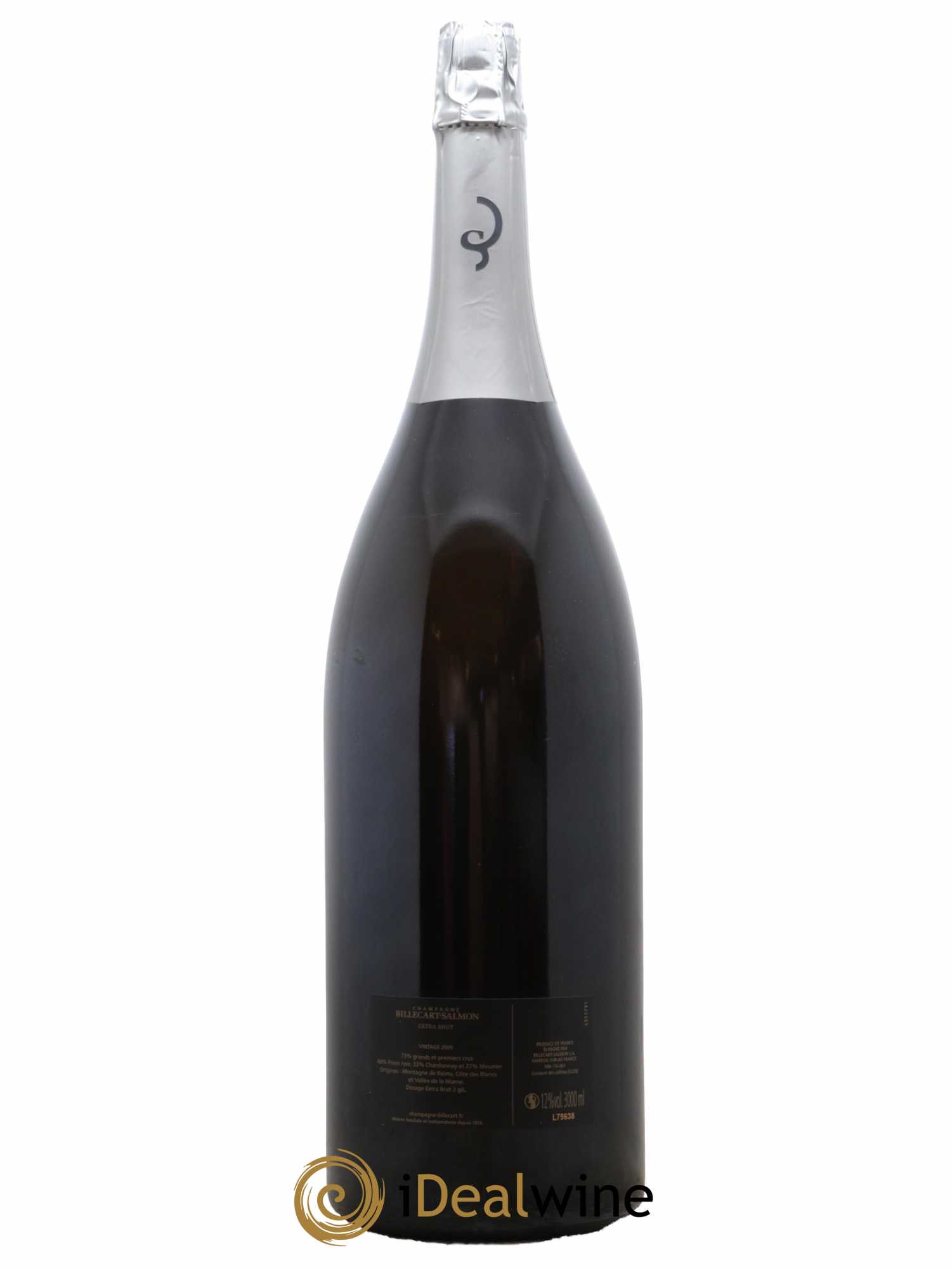 Extra-Brut Billecart-Salmon 2009 - Lot de 1 double magnum - 1