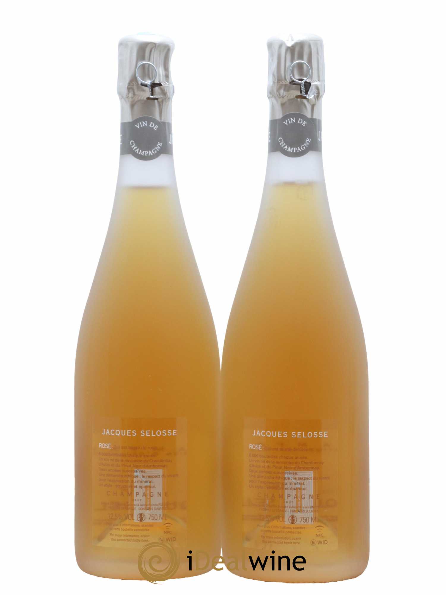 Rosé Brut Jacques Selosse - Lot de 2 bouteilles - 1