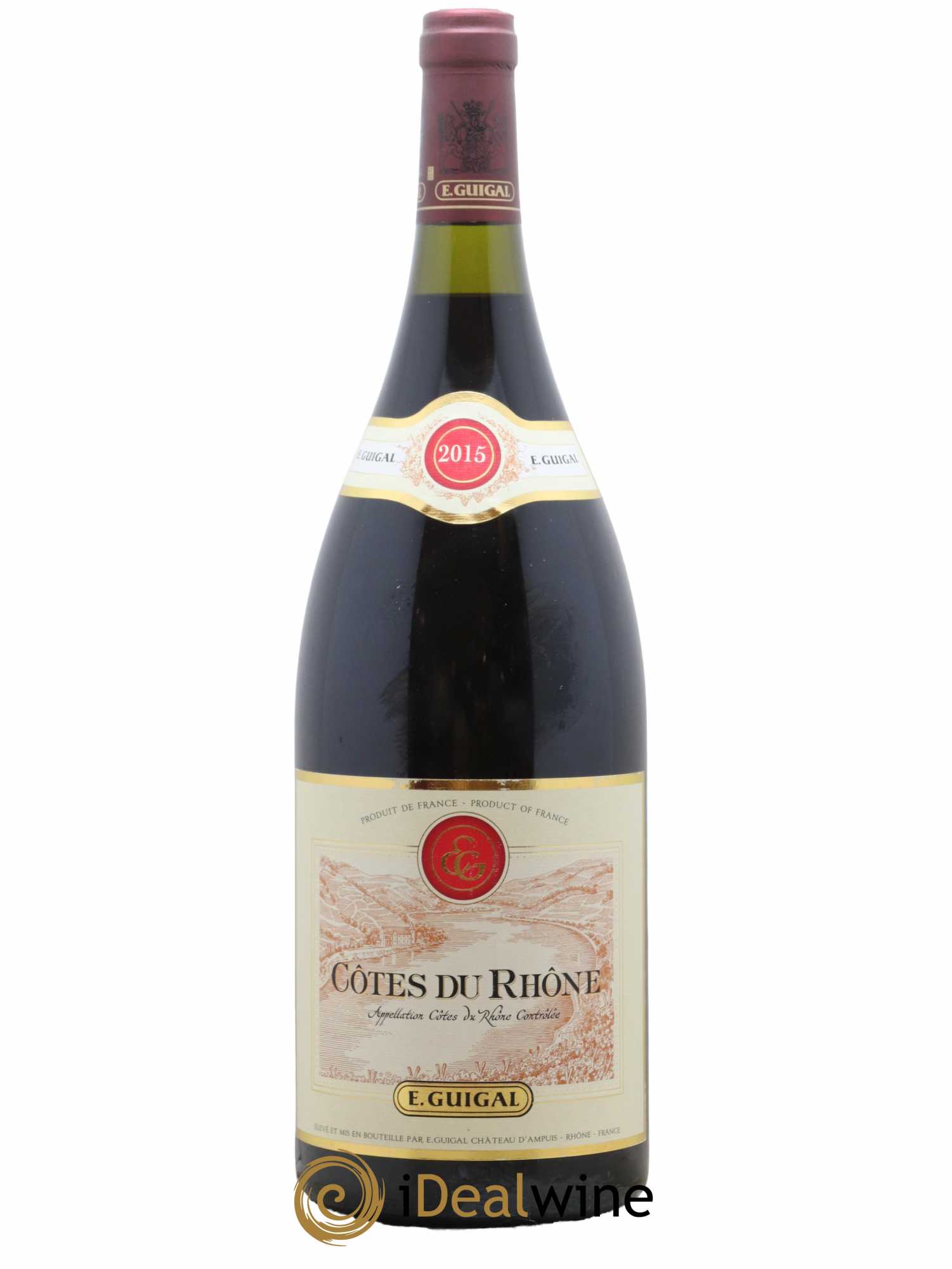 Côtes-du-Rhône Guigal 2015 - Lot de 1 magnum - 0
