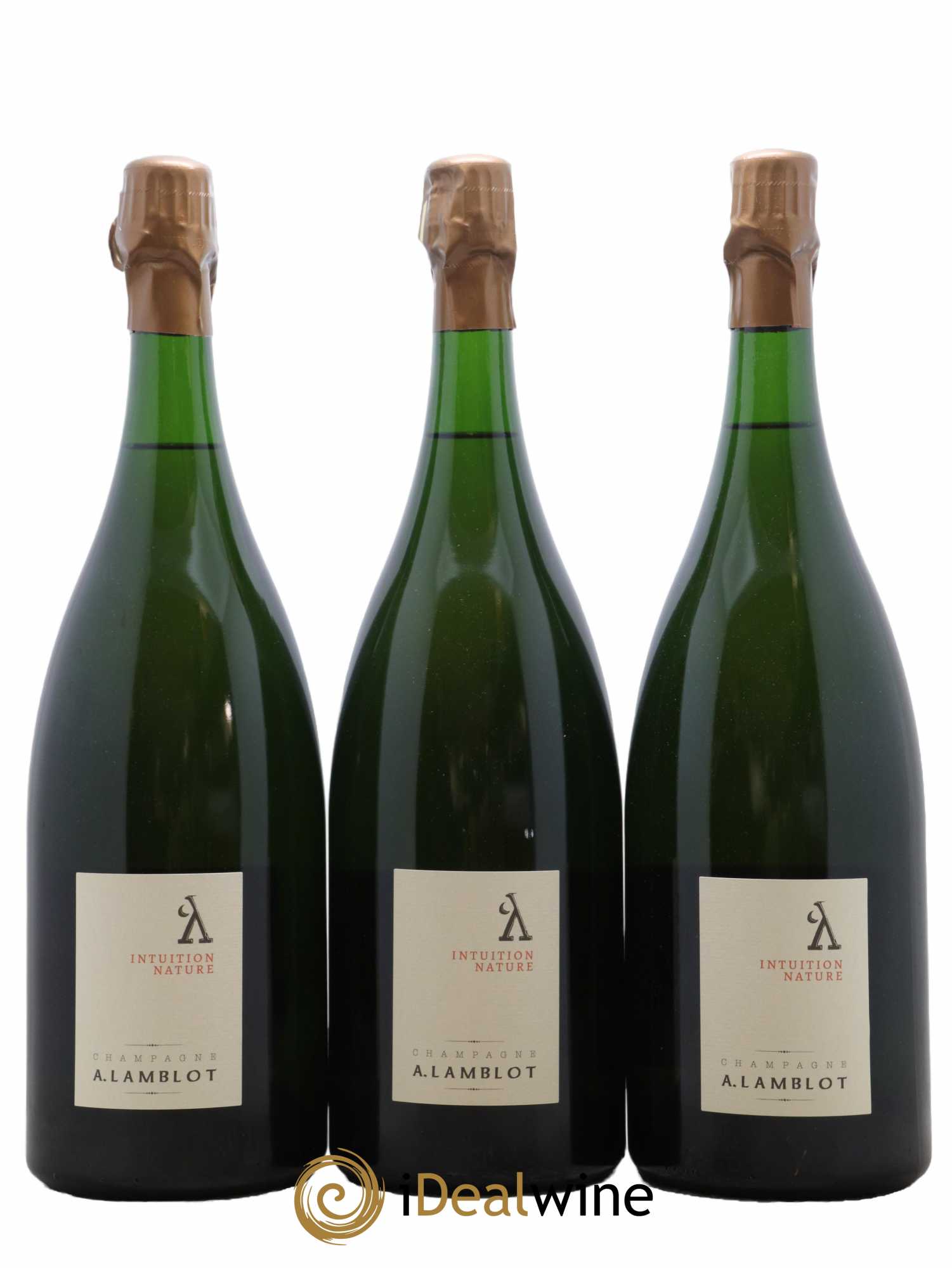 Champagne Intuition Nature A.Lambot - Lot de 3 magnums - 0