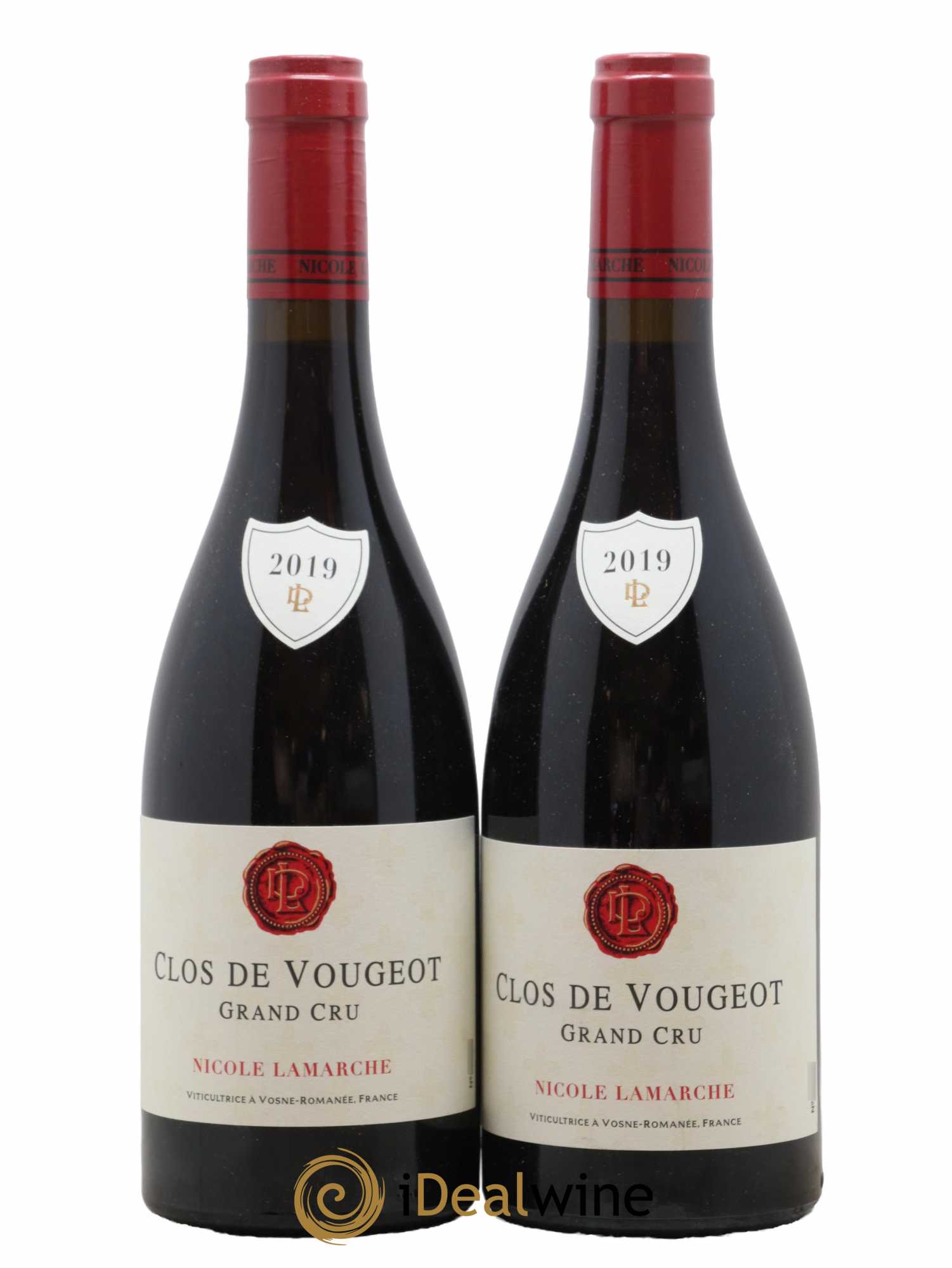 Clos de Vougeot Grand Cru Lamarche (Domaine) 2019 - Lot de 2 bouteilles - 0