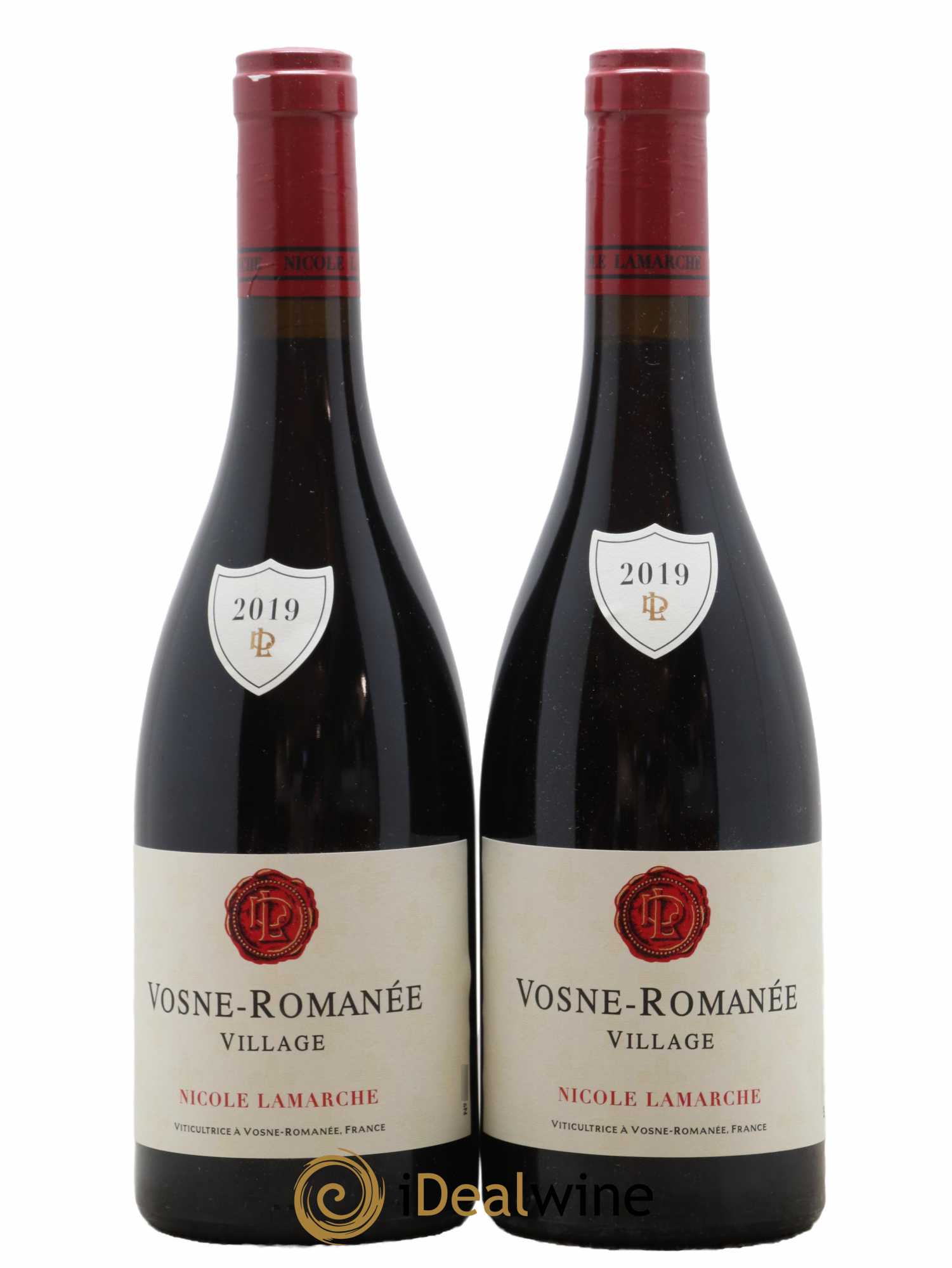 Vosne-Romanée Le Village Nicole Lamarche 2019 - Lot de 2 bouteilles - 0