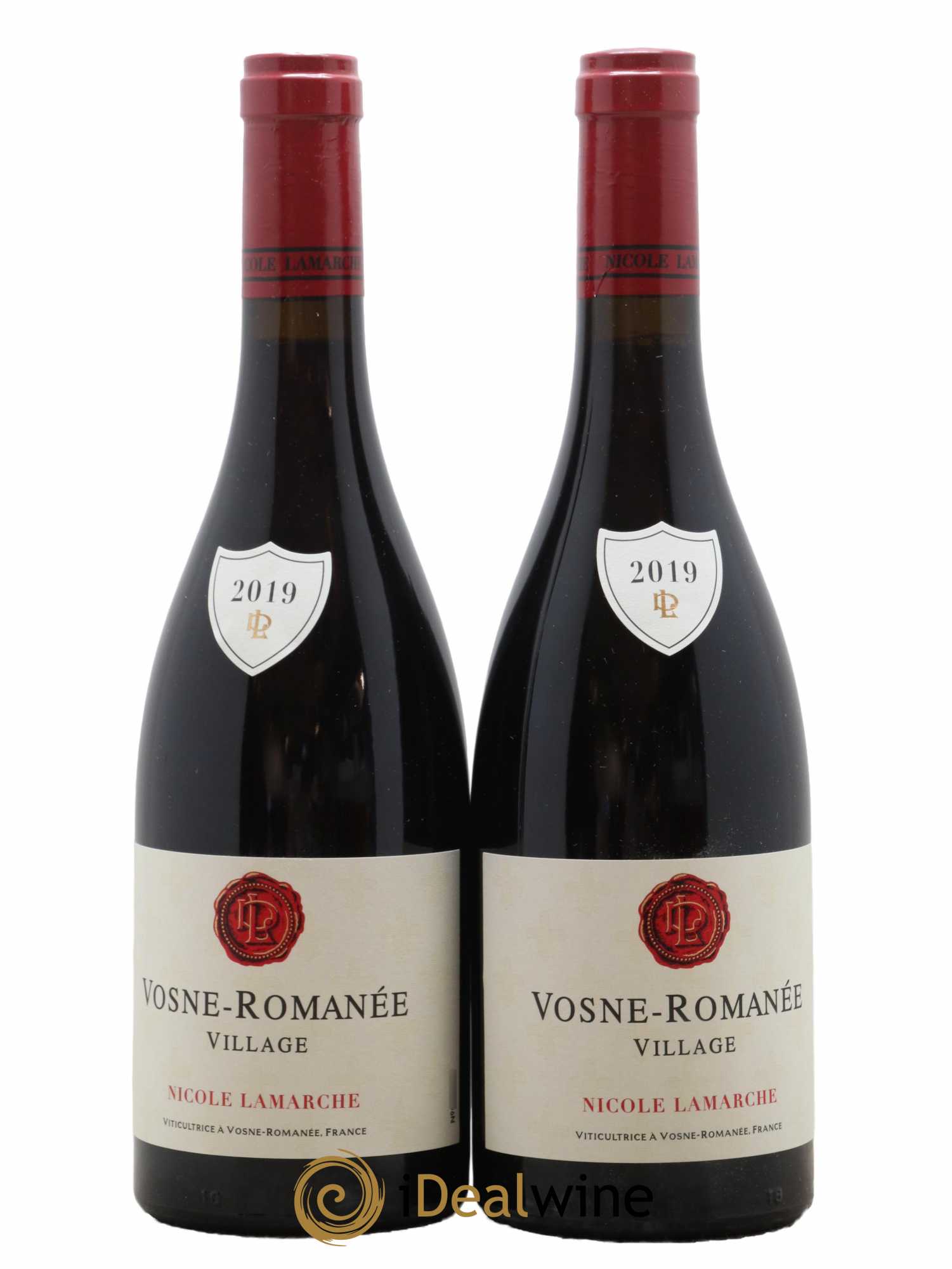 Vosne-Romanée Le Village Nicole Lamarche 2019 - Lot de 2 bouteilles - 0