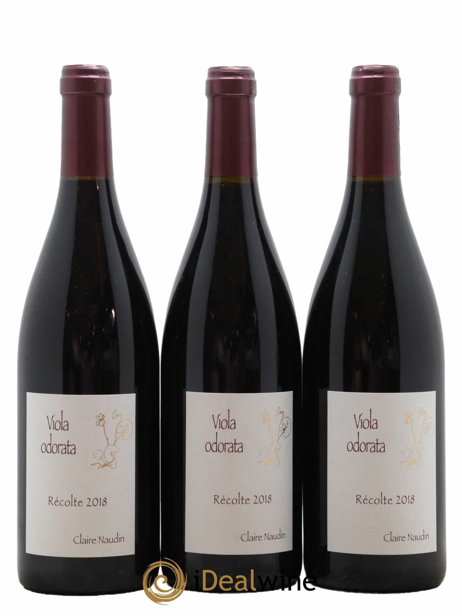 Côte de Nuits-Villages Viola Odorata Naudin-Ferrand (Domaine) 2018 - Lot de 3 bouteilles - 0