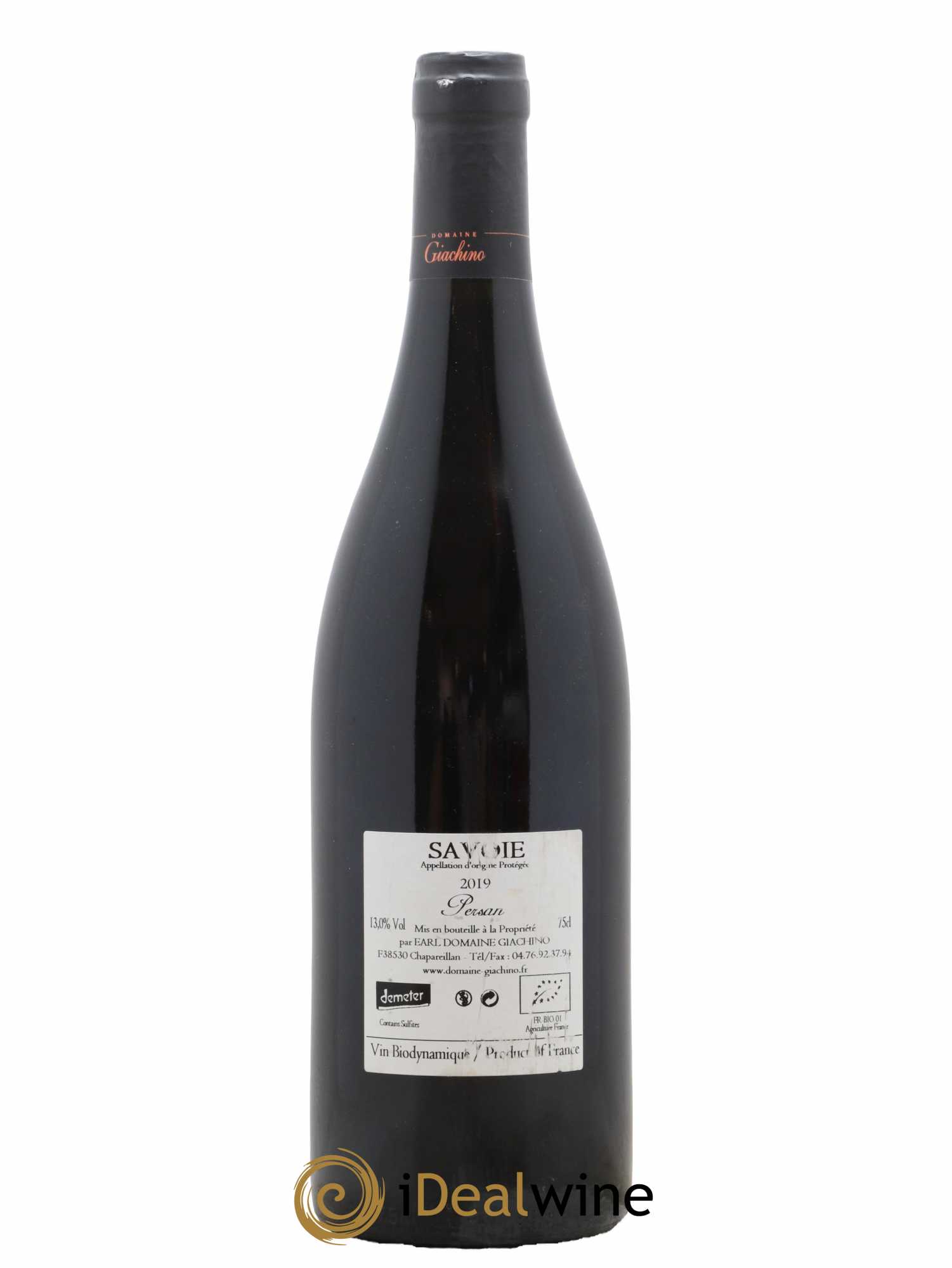 Vin de Savoie Persan Giachino 2019 - Lot de 1 bouteille - 1