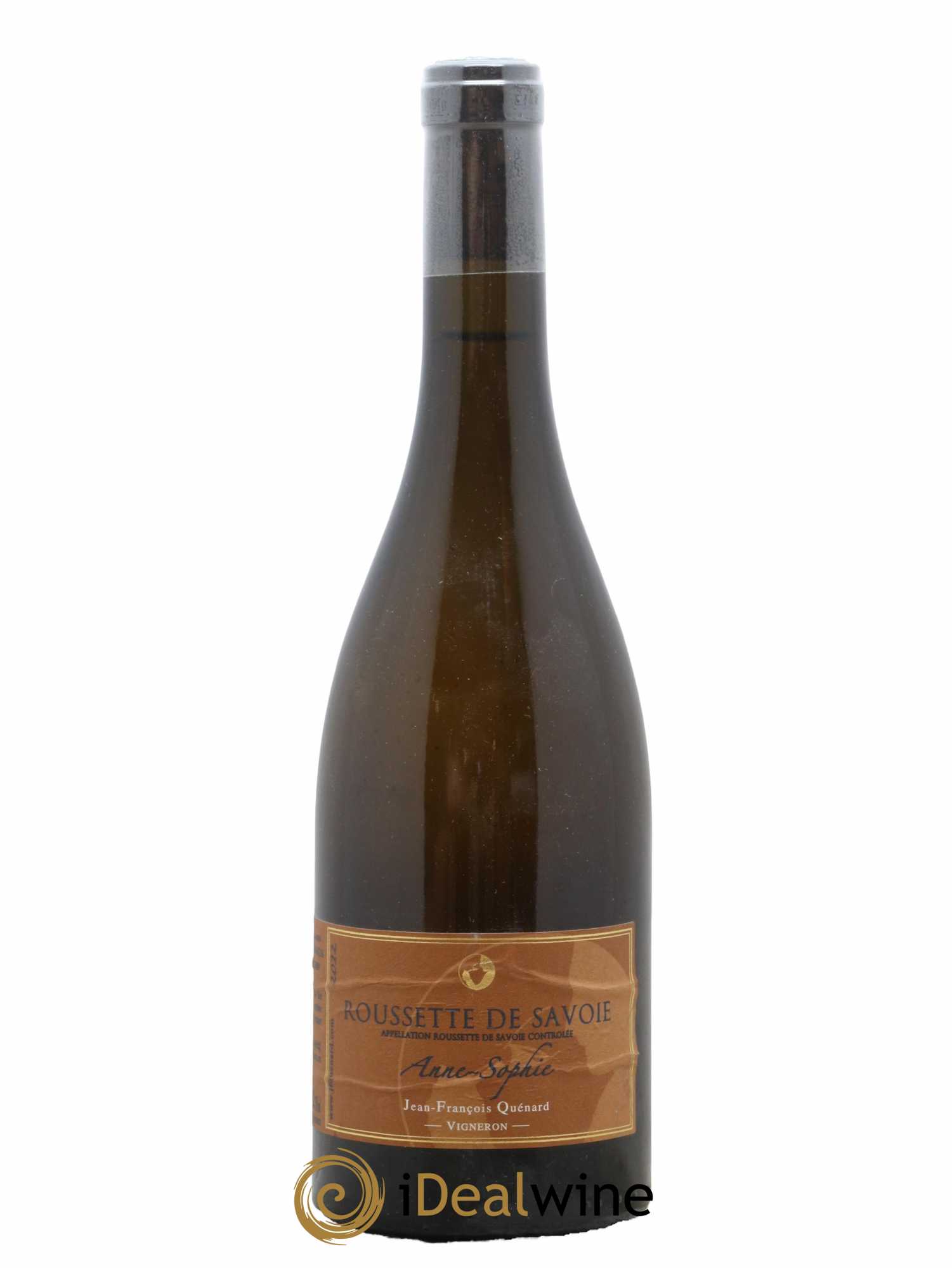 Vin de Savoie Anne Sophie Rousette de Savoie Quenard Jean François 2012 - Lot de 1 bouteille - 0