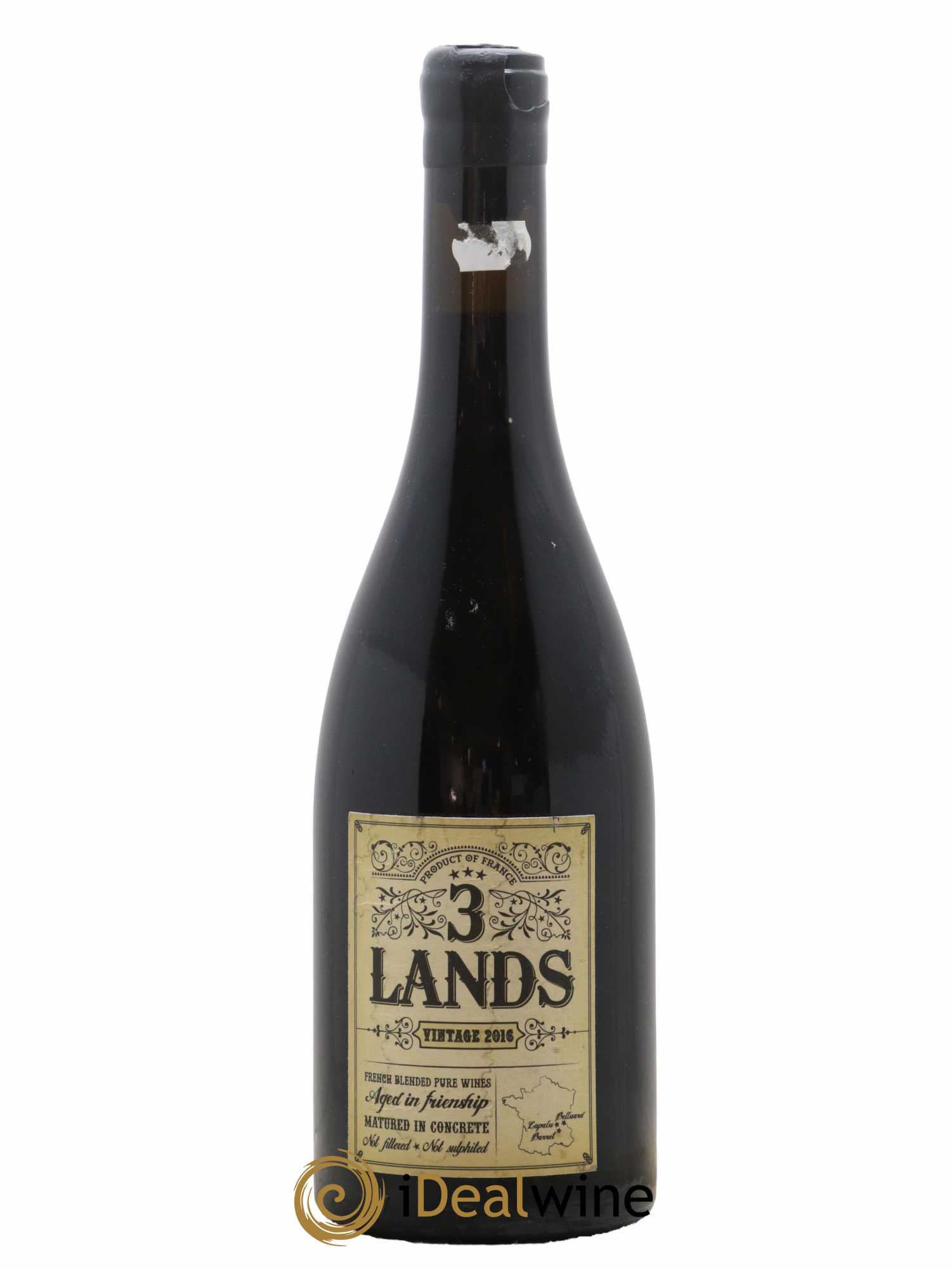 Vin de France 3 Lands Gamay Syrah Mondeuse Barret 2016 - Lot de 1 bouteille - 0