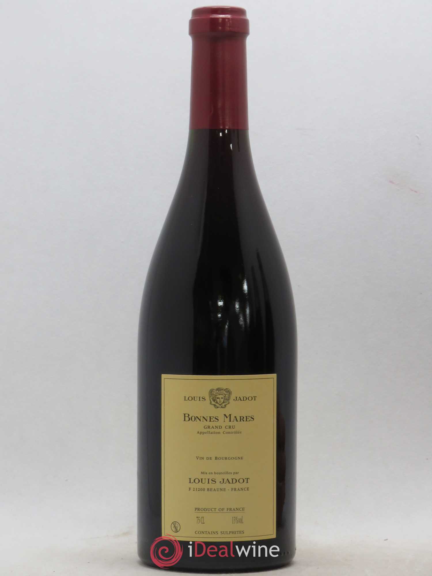 Bonnes-Mares Grand Cru Domaine Louis Jadot 2013 - Lot de 1 bouteille - 1