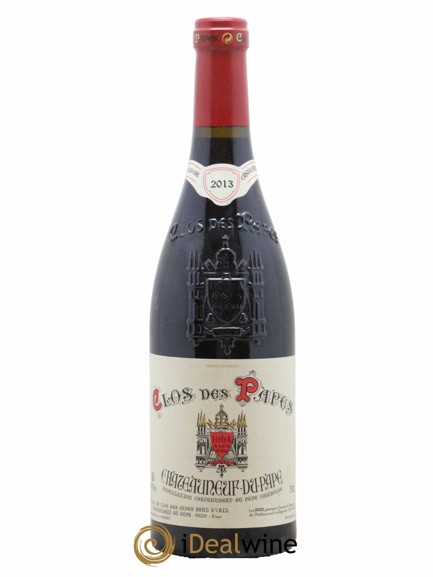 Châteauneuf-du-Pape Clos des Papes - Paul Avril 2013 - Lot de 1 bouteille - 0