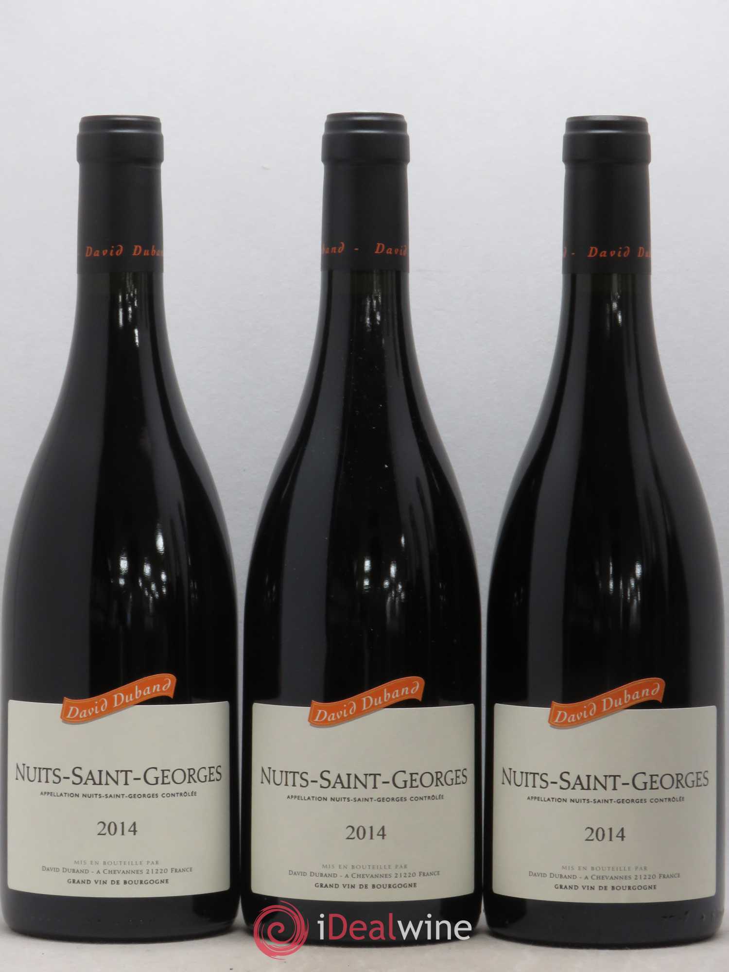 Nuits-Saint-Georges David Duband (Domaine) 2014 - Lot de 3 bouteilles - 0