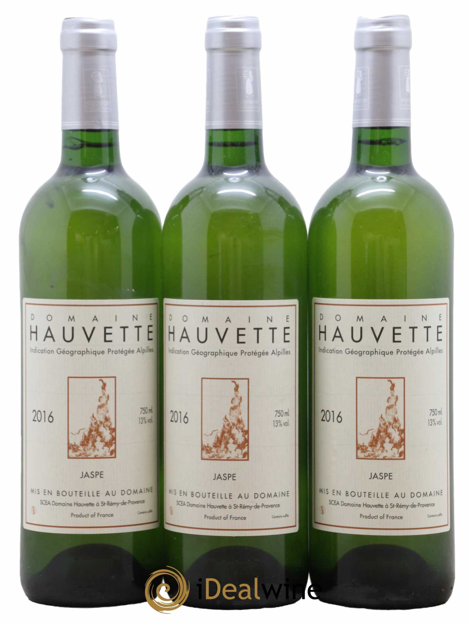 Alpilles Jaspe Hauvette (Domaine) 2016 - Lot de 3 bouteilles - 0