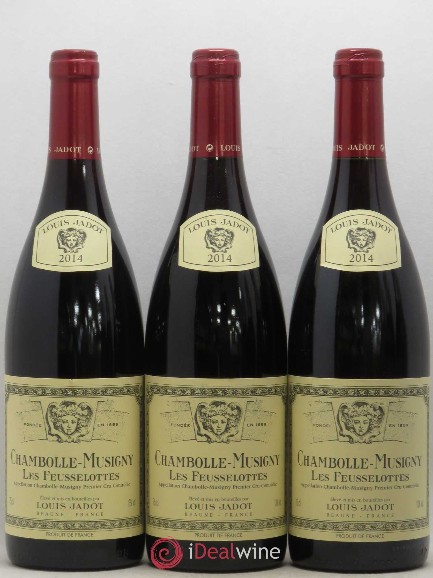 Chambolle-Musigny 1er Cru Les Feusselottes Maison Louis Jadot 2014 - Posten von 3 Flaschen - 0