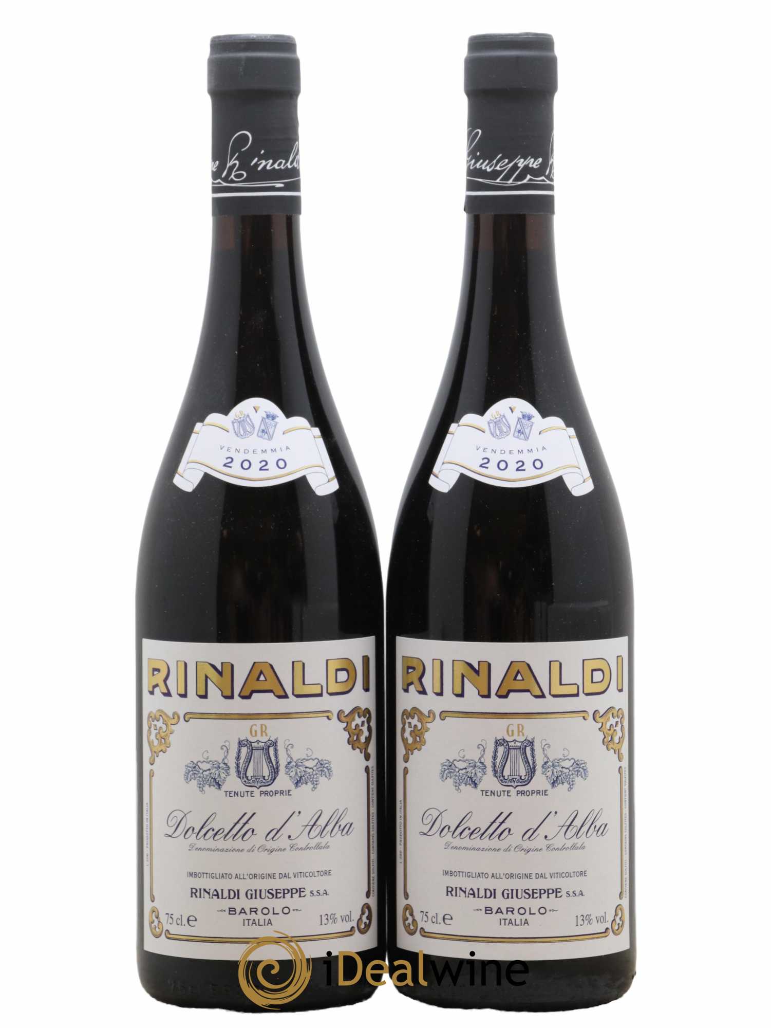 Dolcetto d'Alba DOC Giuseppe Rinaldi 2020 - Posten von 2 Flaschen - 0
