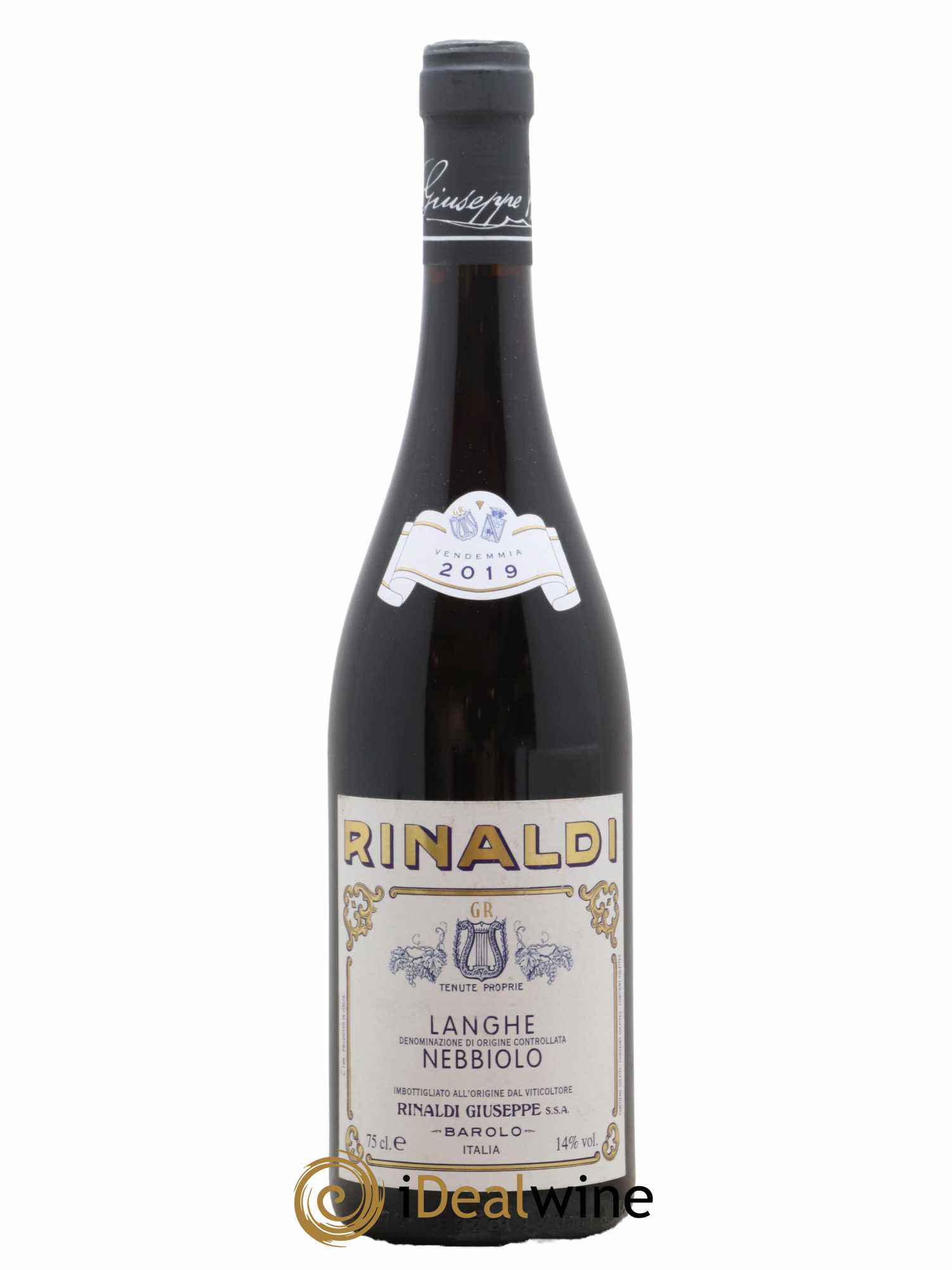 Langhe DOC Nebbiolo Giuseppe Rinaldi 2019 - Lot of 1 bottle - 0