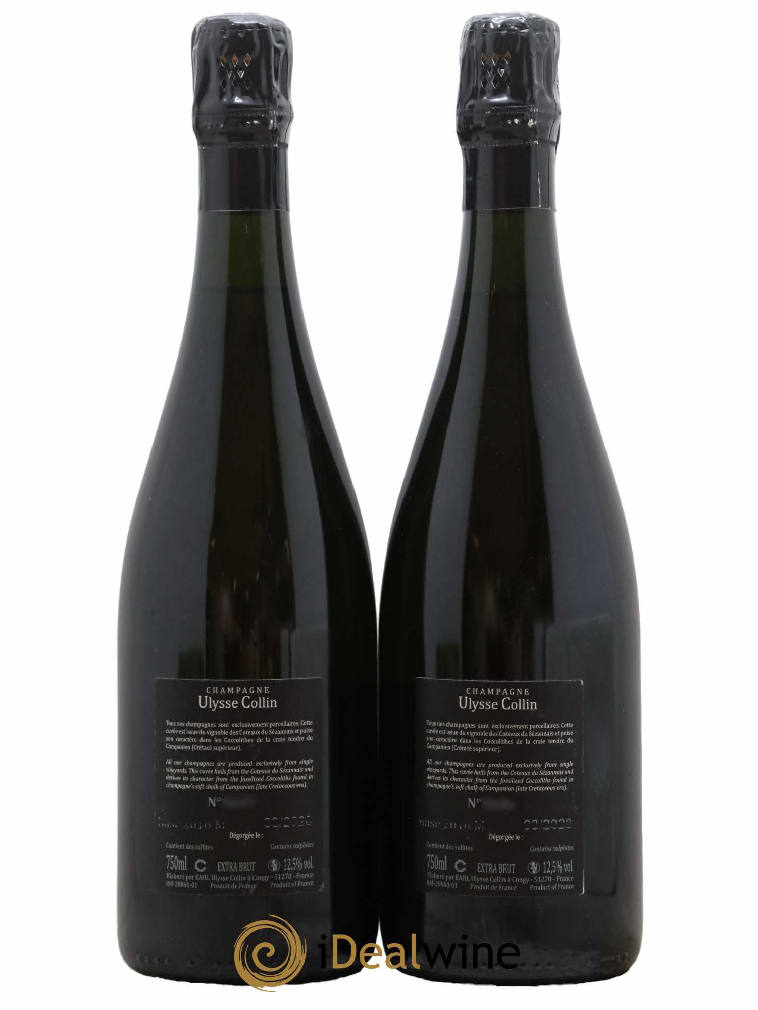 Les Maillons Blanc de Noirs Extra-Brut Ulysse Collin - Lot de 2 bouteilles - 1