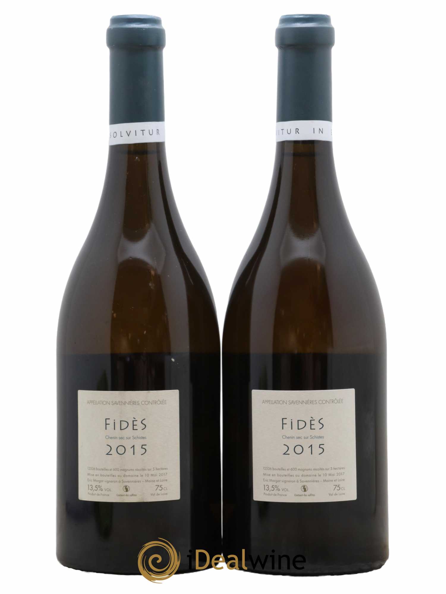Savennières Fidès Eric Morgat 2015 - Lot de 2 bouteilles - 1