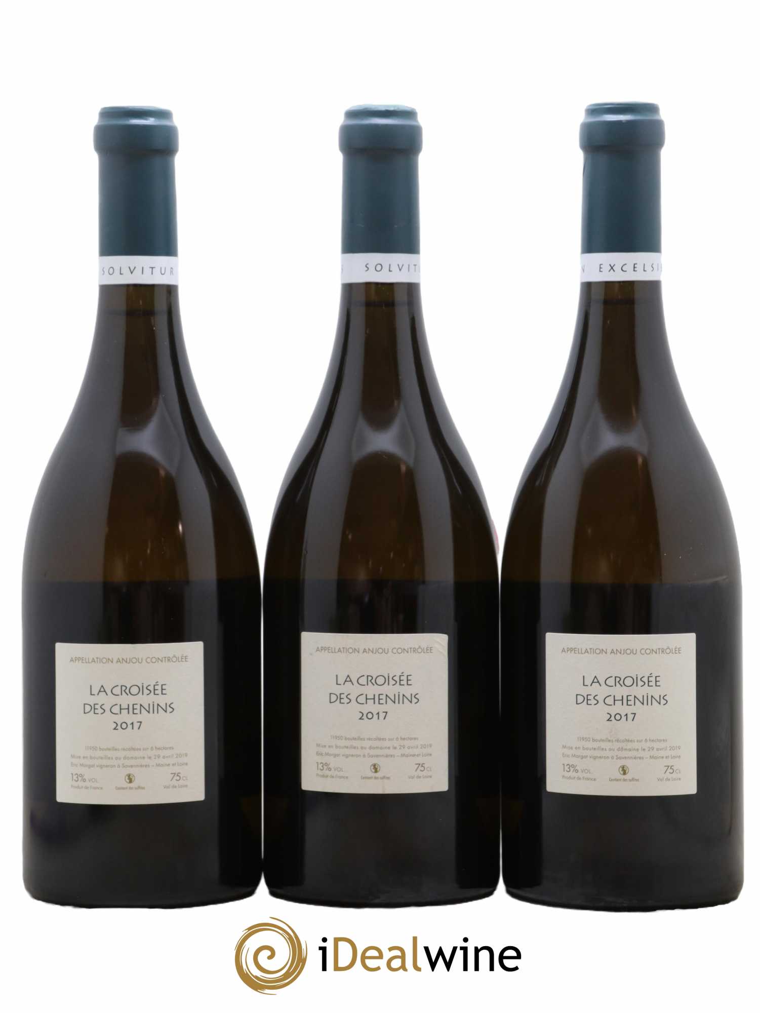Anjou La Croisée Des Chenins Eric Morgat 2017 - Lot de 3 bouteilles - 1