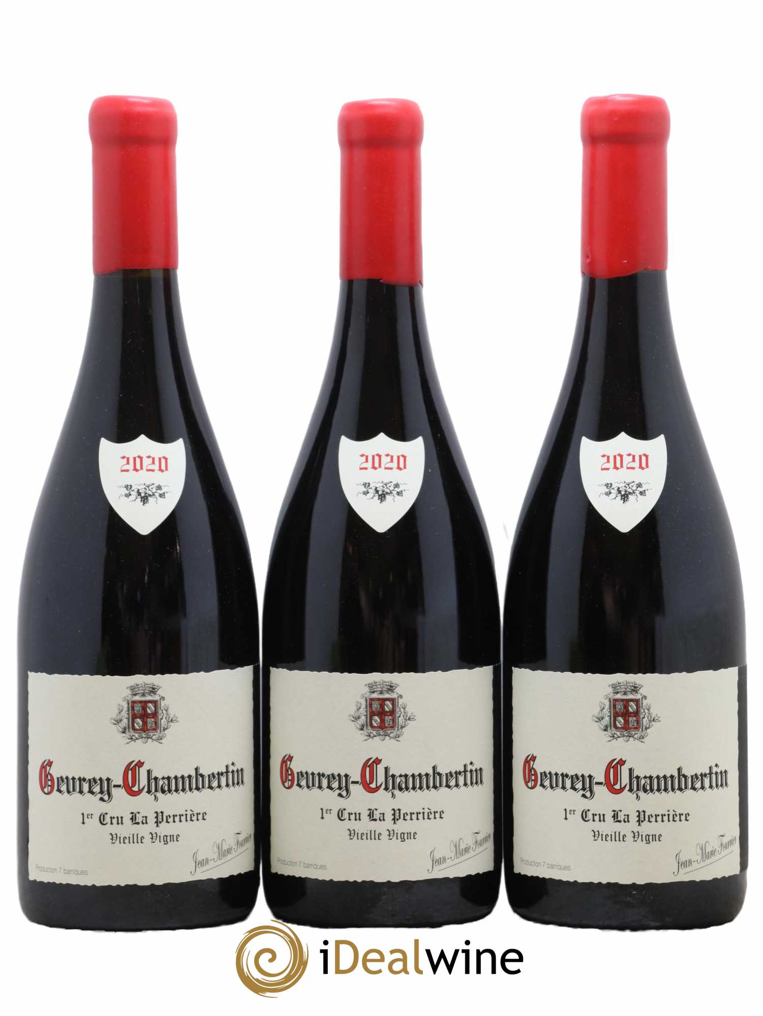 Gevrey-Chambertin 1er Cru Fourrier (Domaine) La Perrière Vielle Vigne 2020 - Lot de 3 bouteilles - 0