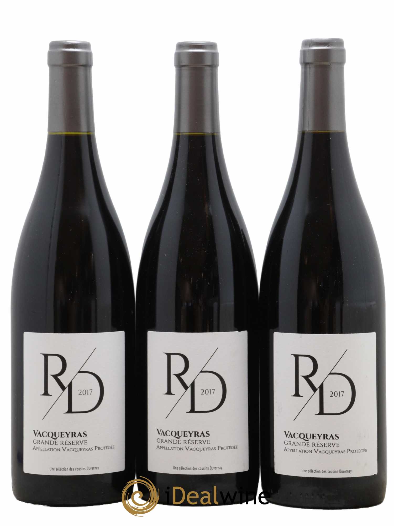 Vacqueyras Grande Reserve RD Selection Des Cousins Duvernay 2017 - Lot de 3 bouteilles - 0