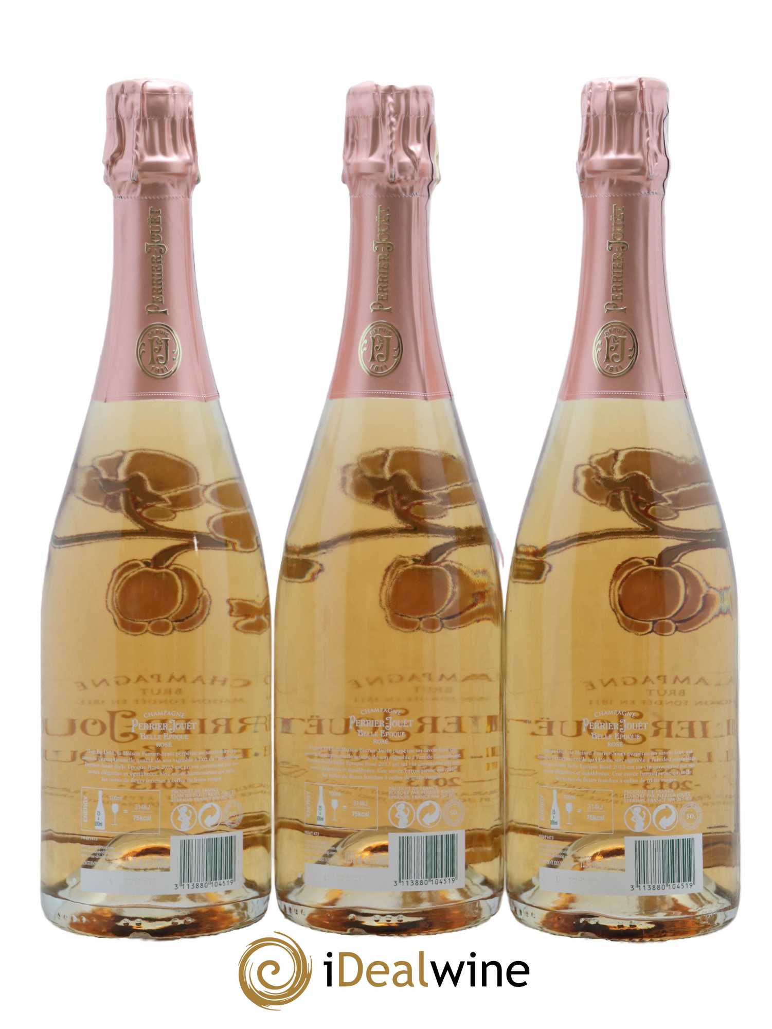 Cuvée Belle Epoque Perrier-Jouët 2013 - Lot de 3 bouteilles - 1