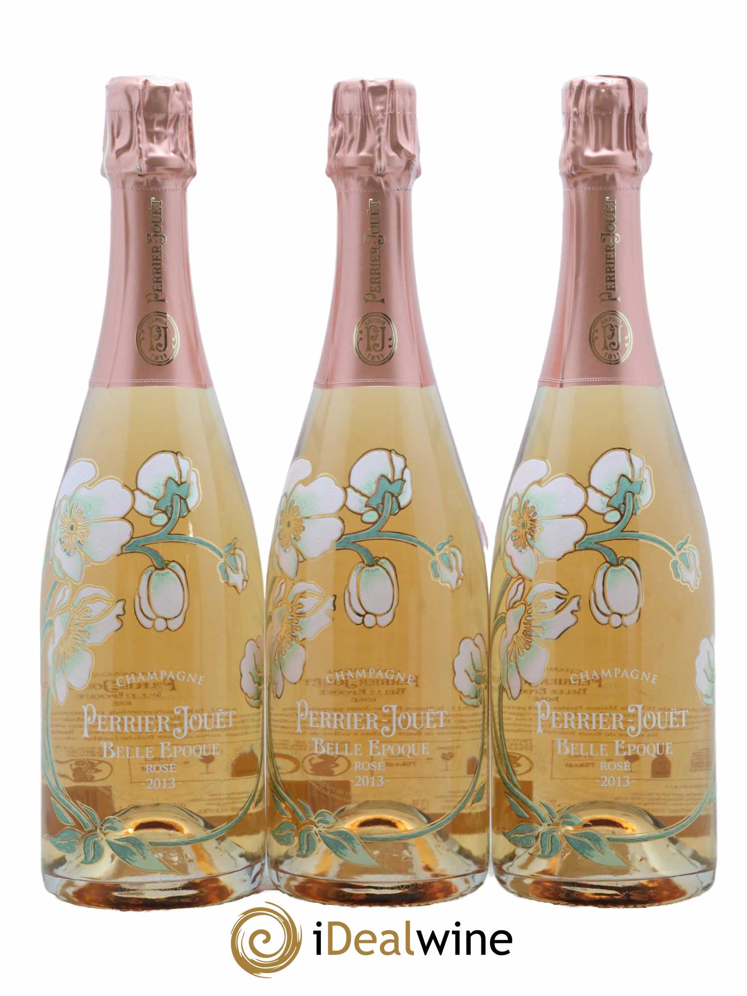 Cuvée Belle Epoque Perrier-Jouët 2013 - Lot de 3 bouteilles - 0