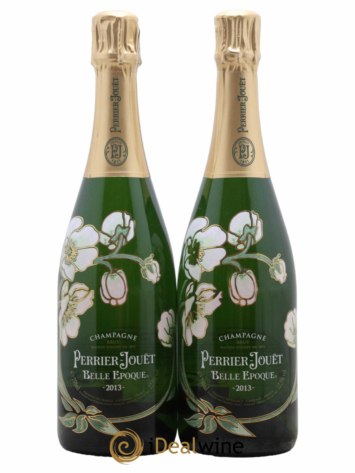 Cuvée Belle Epoque Brut Perrier-Jouët 2013 - Lot de 2 bouteilles - 0