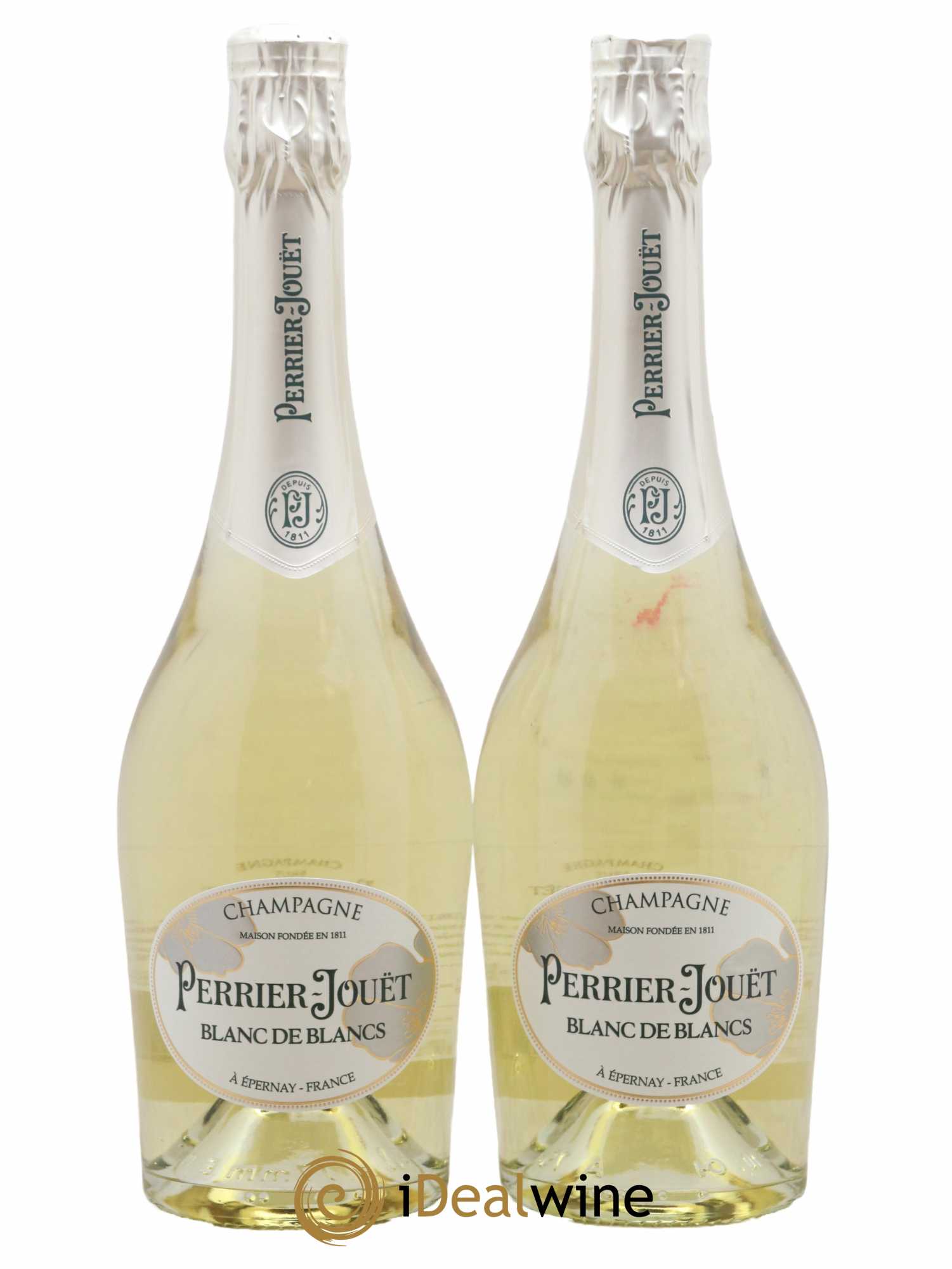 Champagne - - Lot of 2 bottles - 0