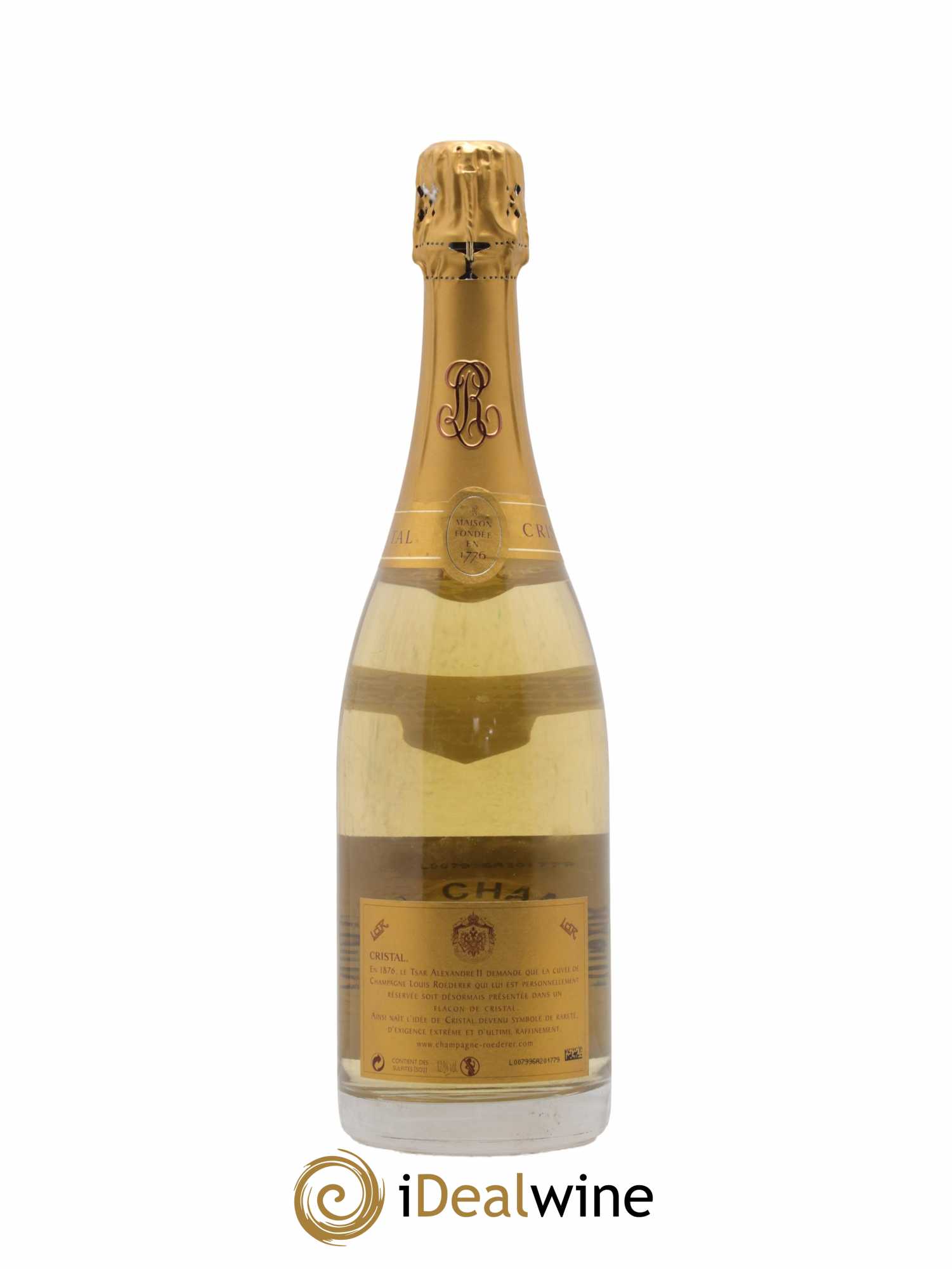 Cristal Louis Roederer 2004 - Lot de 1 bouteille - 1