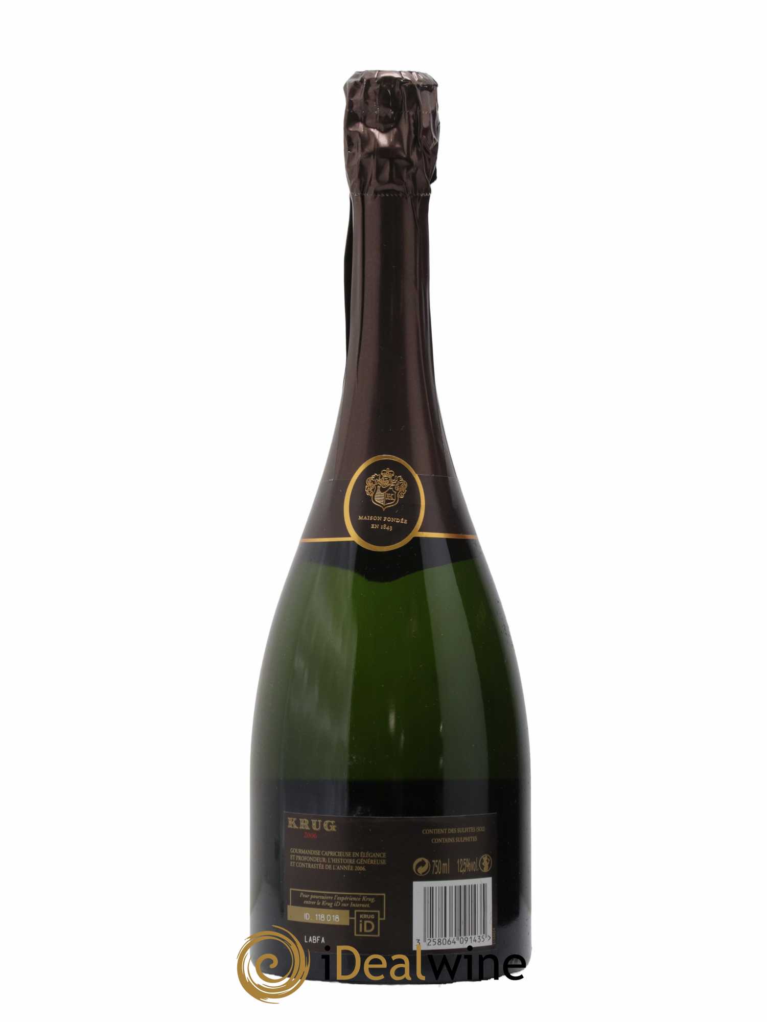 Vintage Krug 2006 - Lot de 1 bouteille - 2