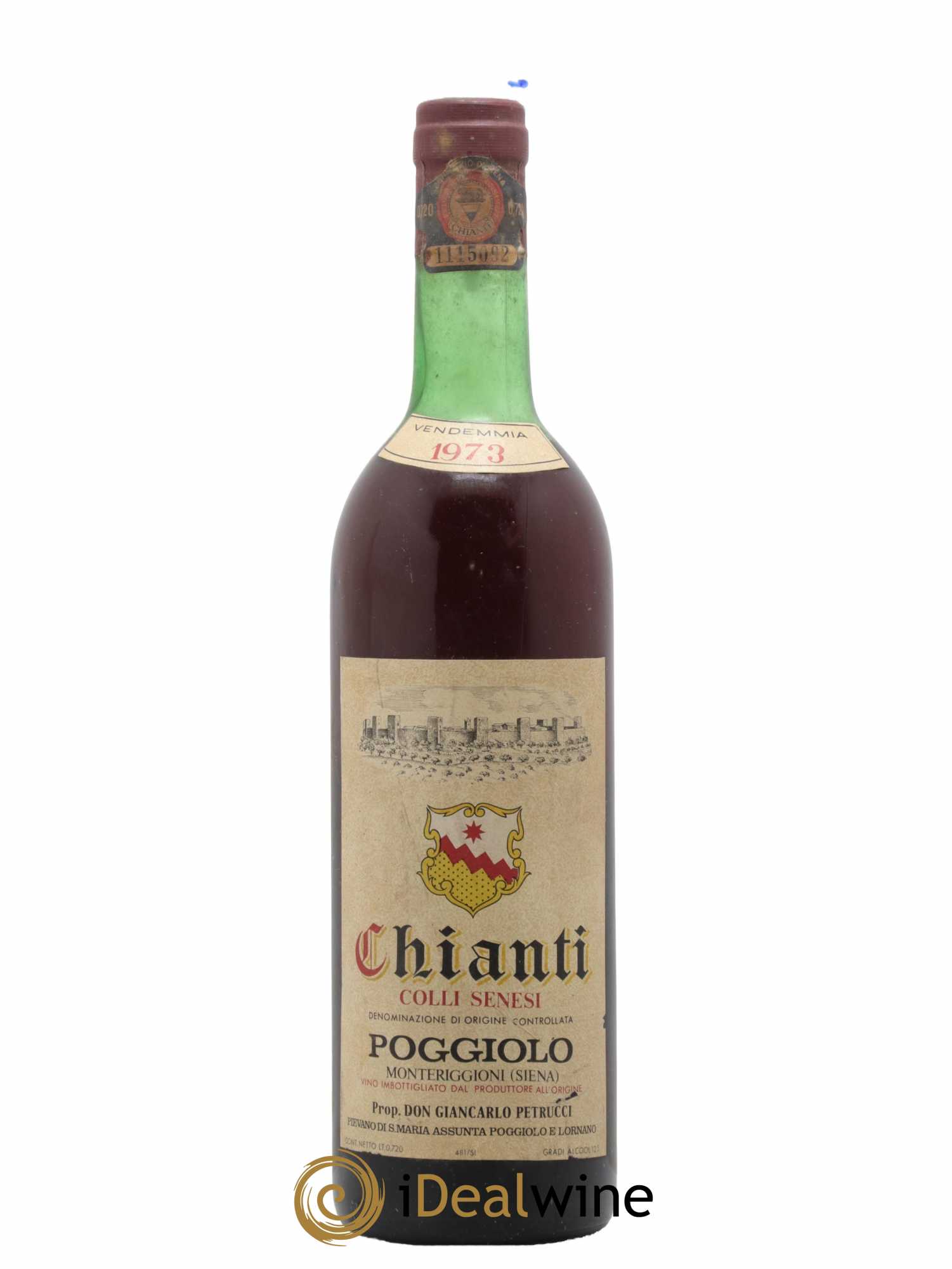 Chianti DOCG Chianti Poggiolo 1973 - Lot de 1 bouteille - 0
