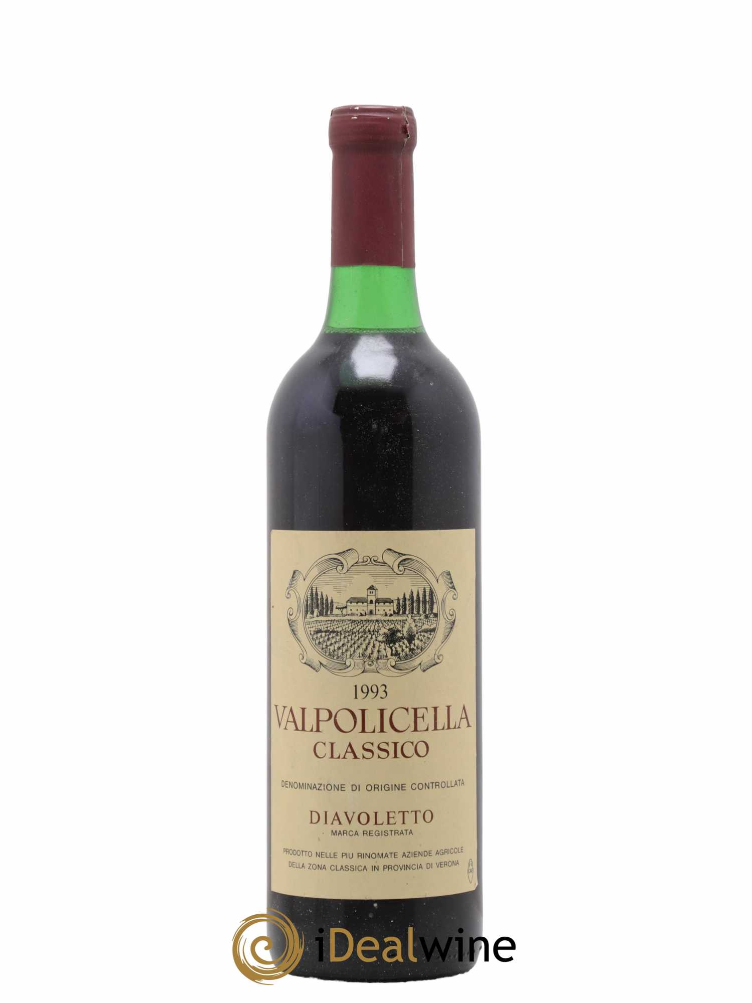 Valpolicella Classico DOC Diavoletto 1993 - Lot de 1 bouteille - 0