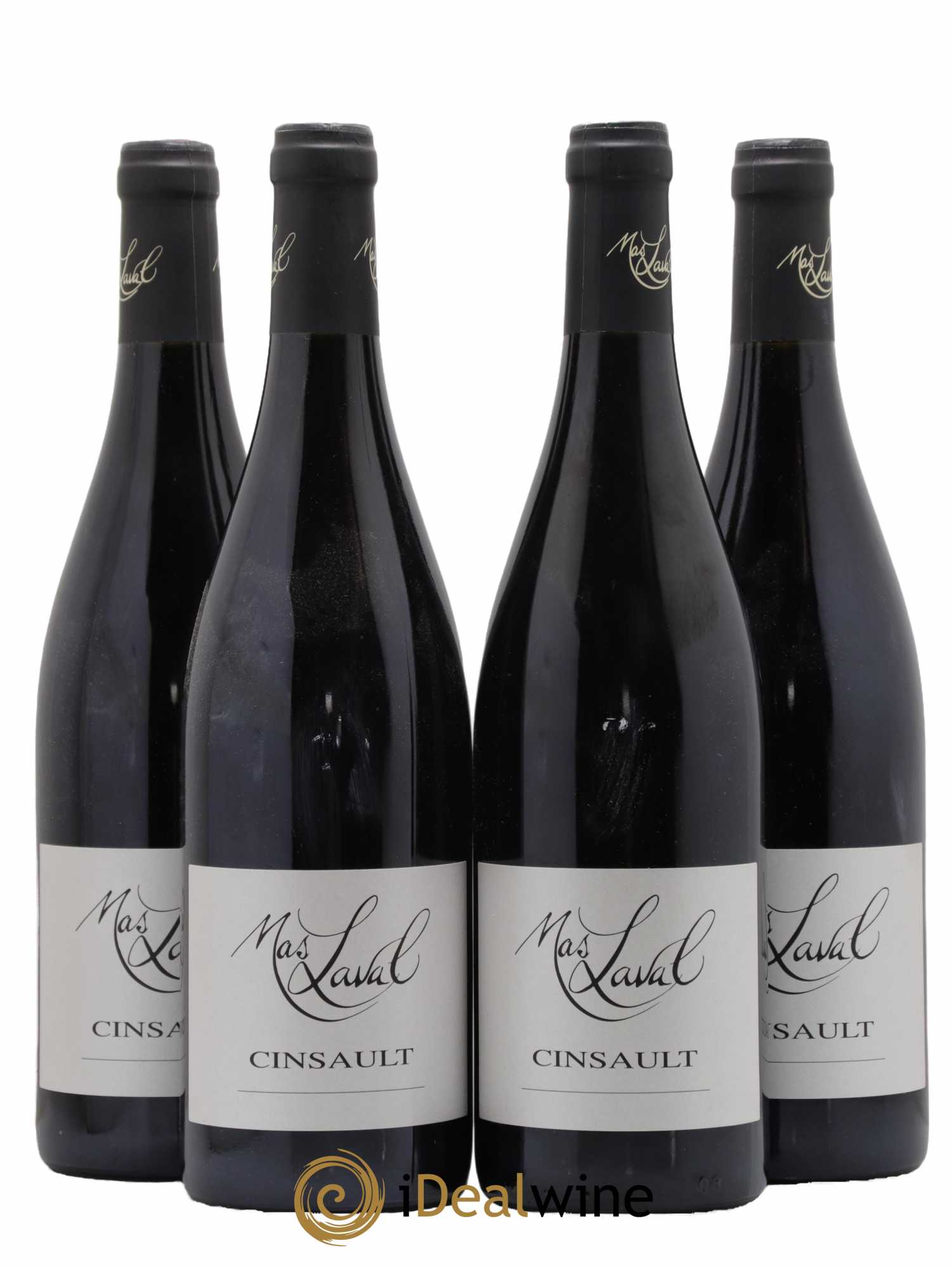 Pays d'Hérault Cinsault Mas Laval 2019 - Lot de 4 bouteilles - 0