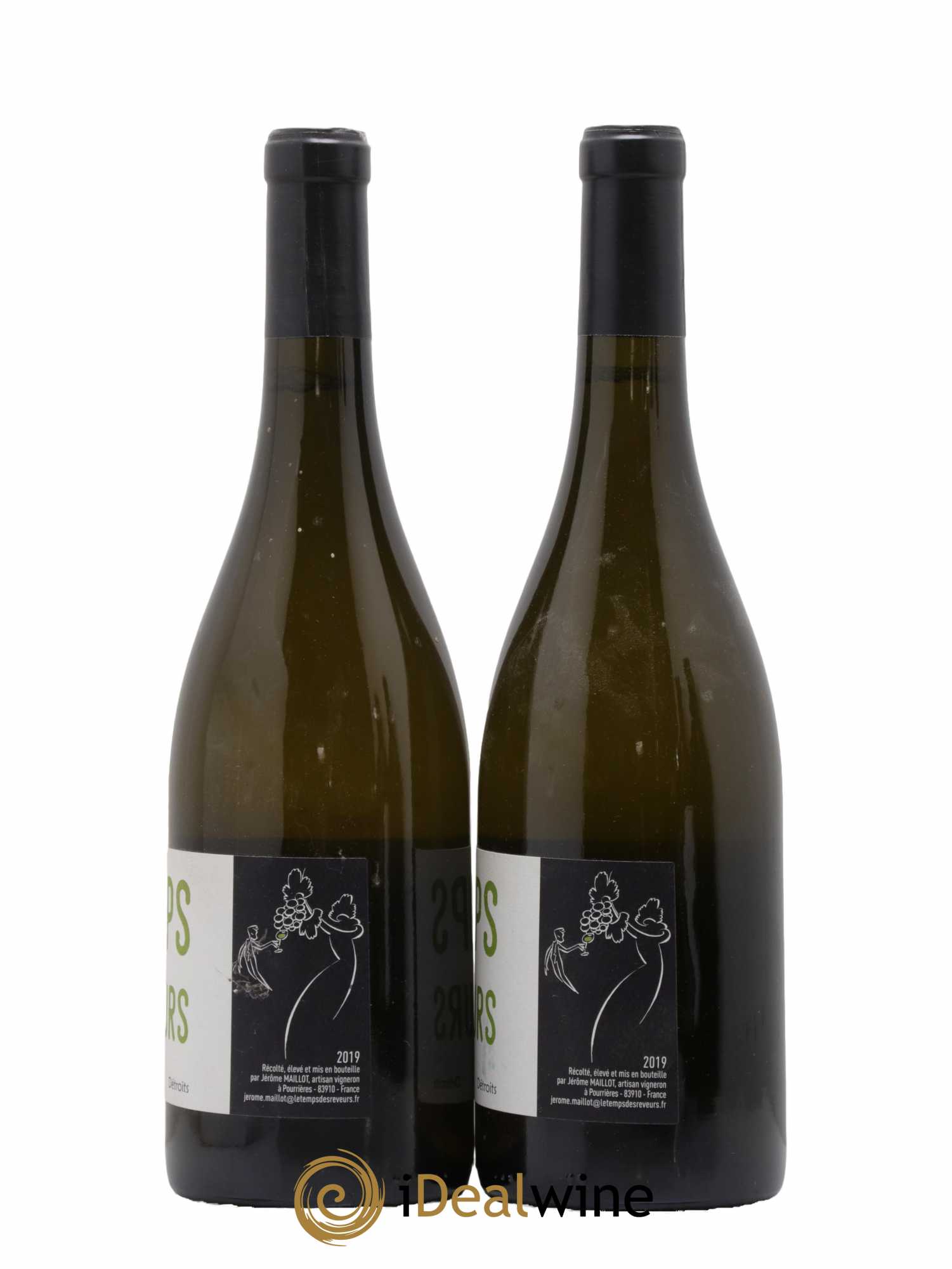 Vin de France Detroit Le Temps Des Reveurs 2019 - Lot de 2 bouteilles - 1
