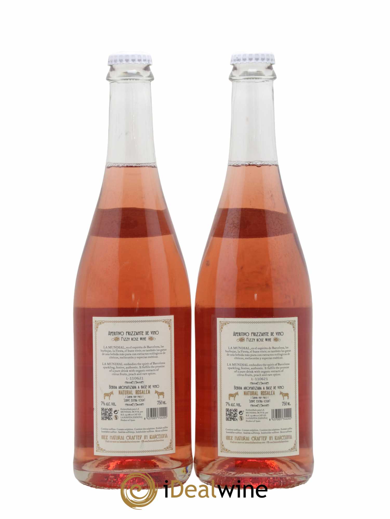 Espagne La Mundial - Lot de 2 bouteilles - 1