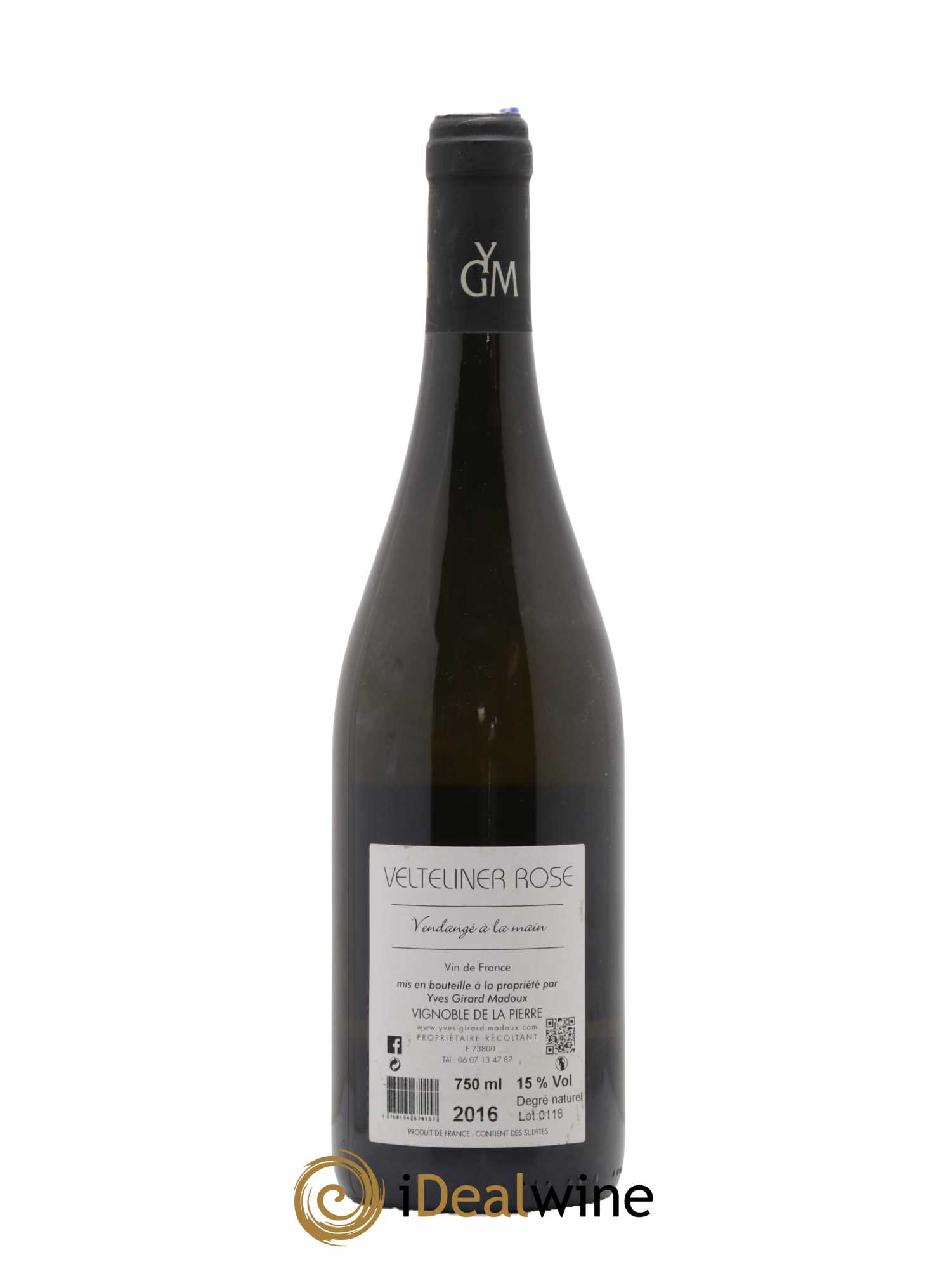 Vin de Savoie Welteliner Rose Domaine Madoux (sans prix de réserve) - Lot de 1 bouteille - 1