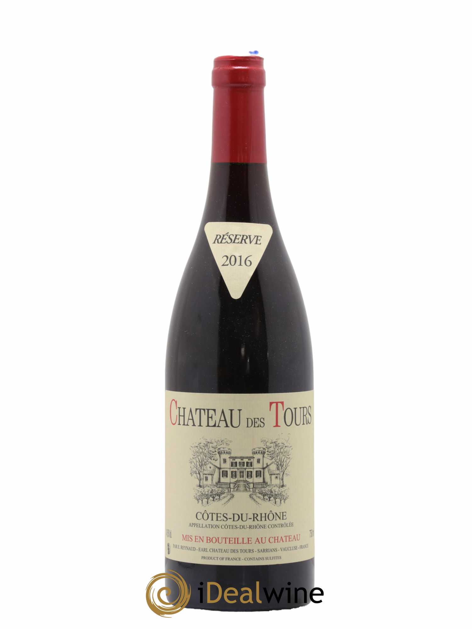 Côtes-du-Rhône Château des Tours Emmanuel Reynaud 2016 - Lot de 1 bouteille - 0