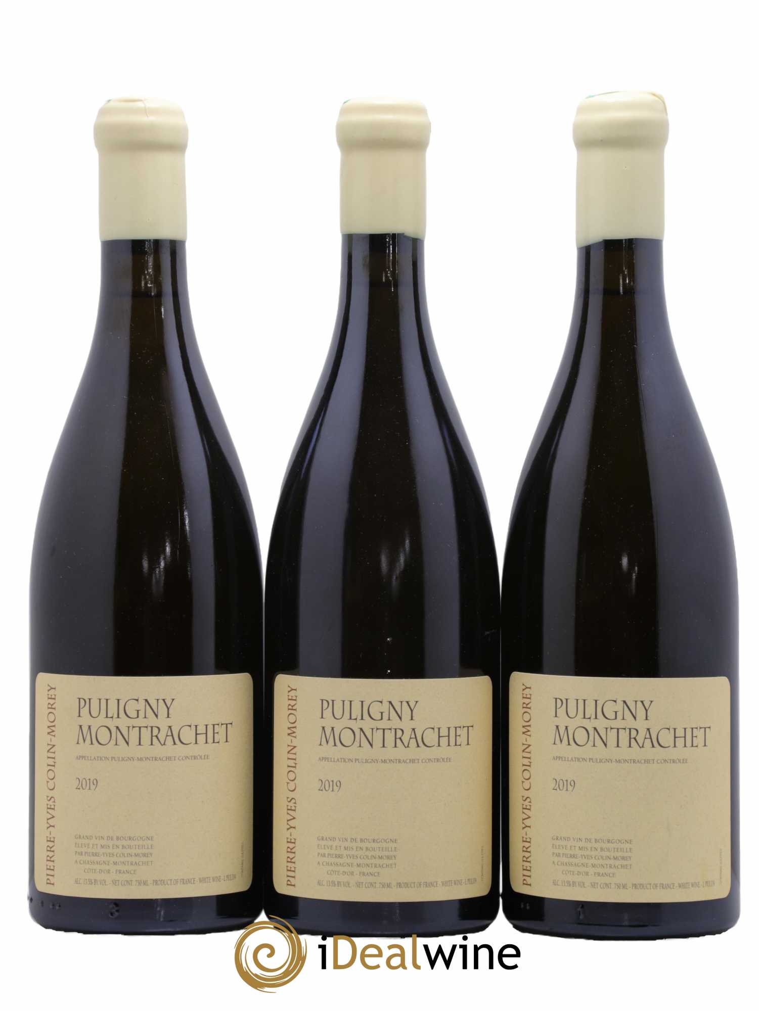 Puligny-Montrachet Pierre-Yves Colin Morey 2019 - Lot de 3 bouteilles - 0