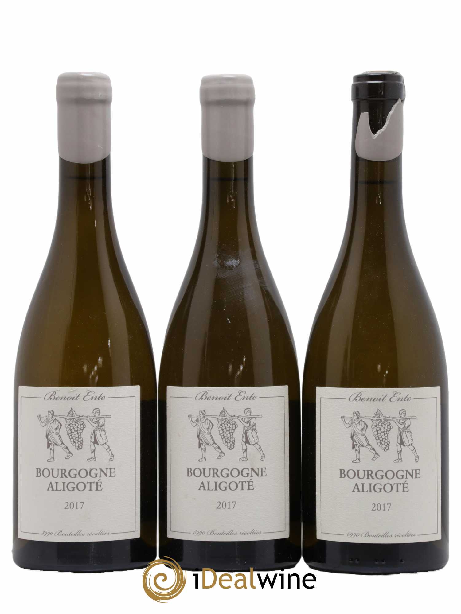 Bourgogne Aligoté Benoit Ente 2017 - Lot de 3 bouteilles - 0