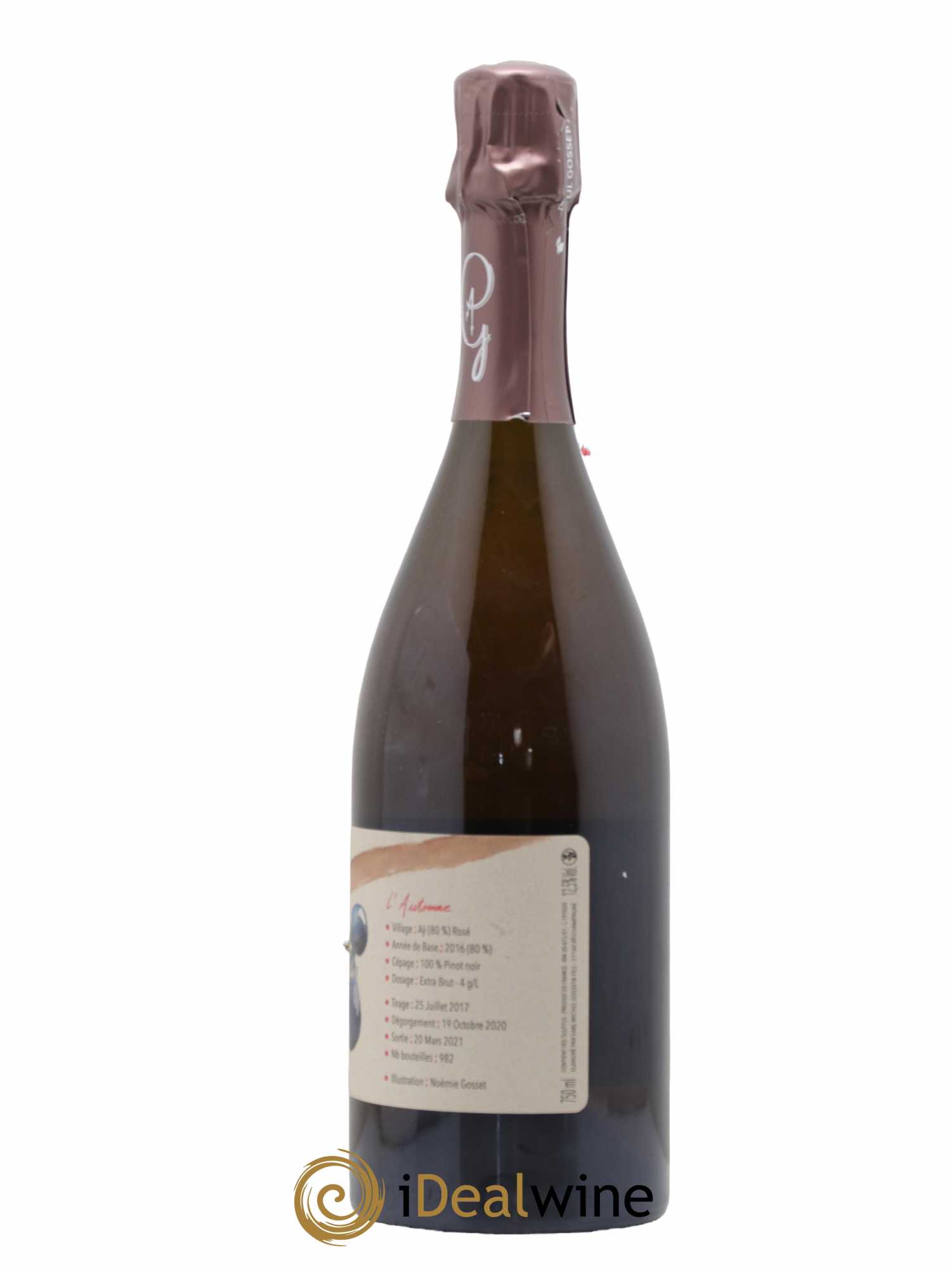 Au Fil des Temps l'Automne Paul Gosset - Lot de 1 bouteille - 1