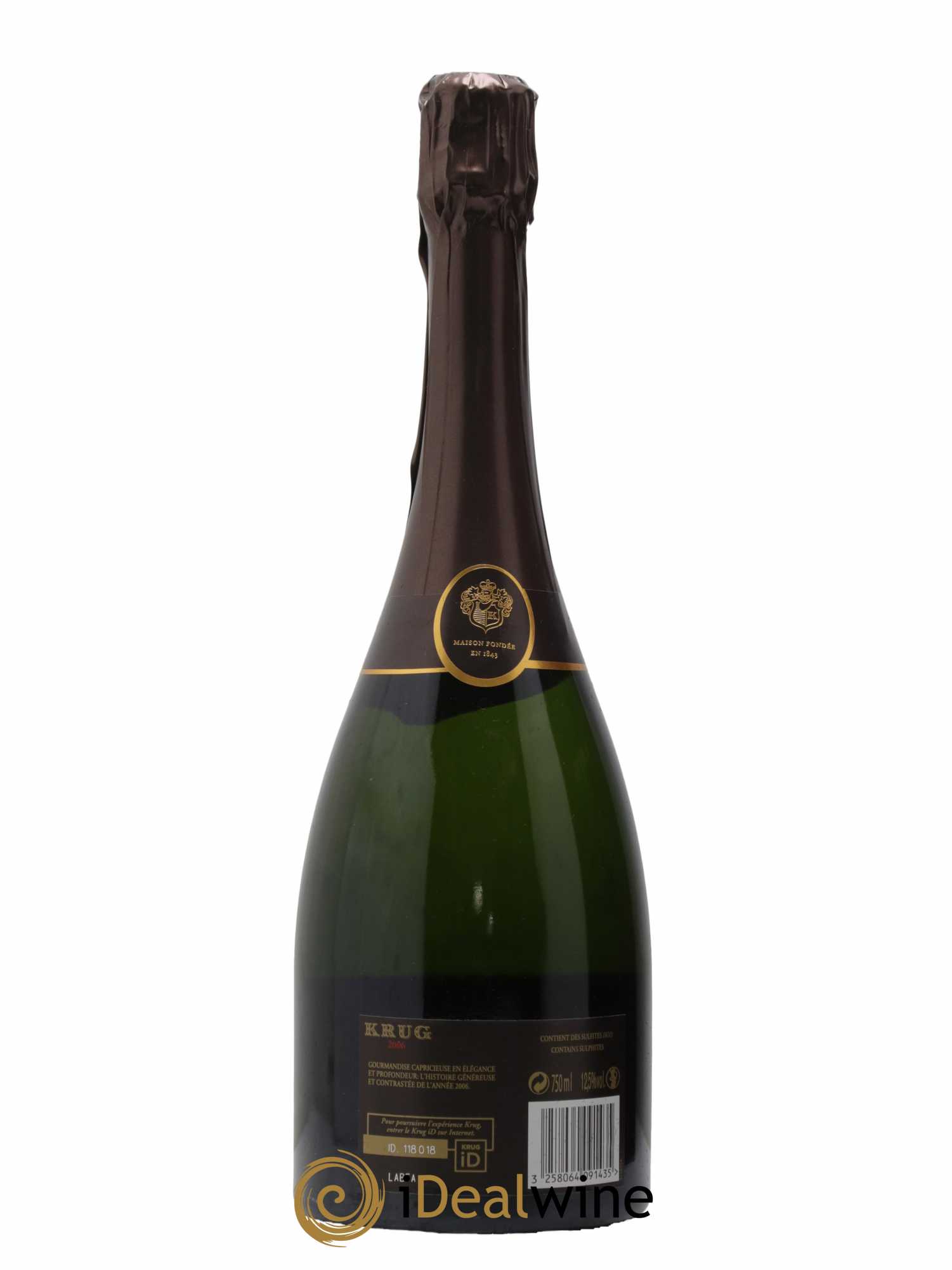 Vintage Krug 2006 - Lot de 1 bouteille - 2