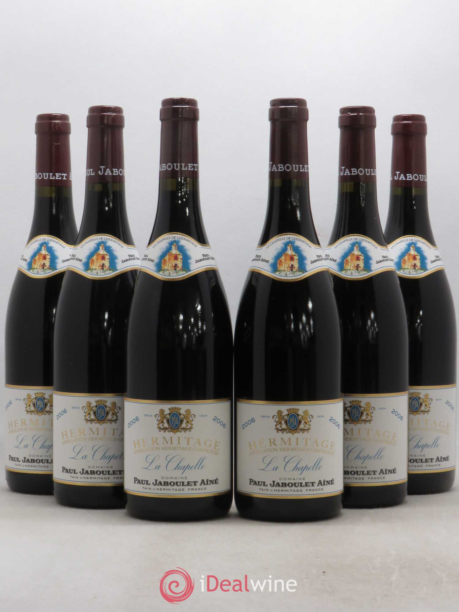 Hermitage La Chapelle Paul Jaboulet Ainé 2006 - Lot de 6 bouteilles - 0