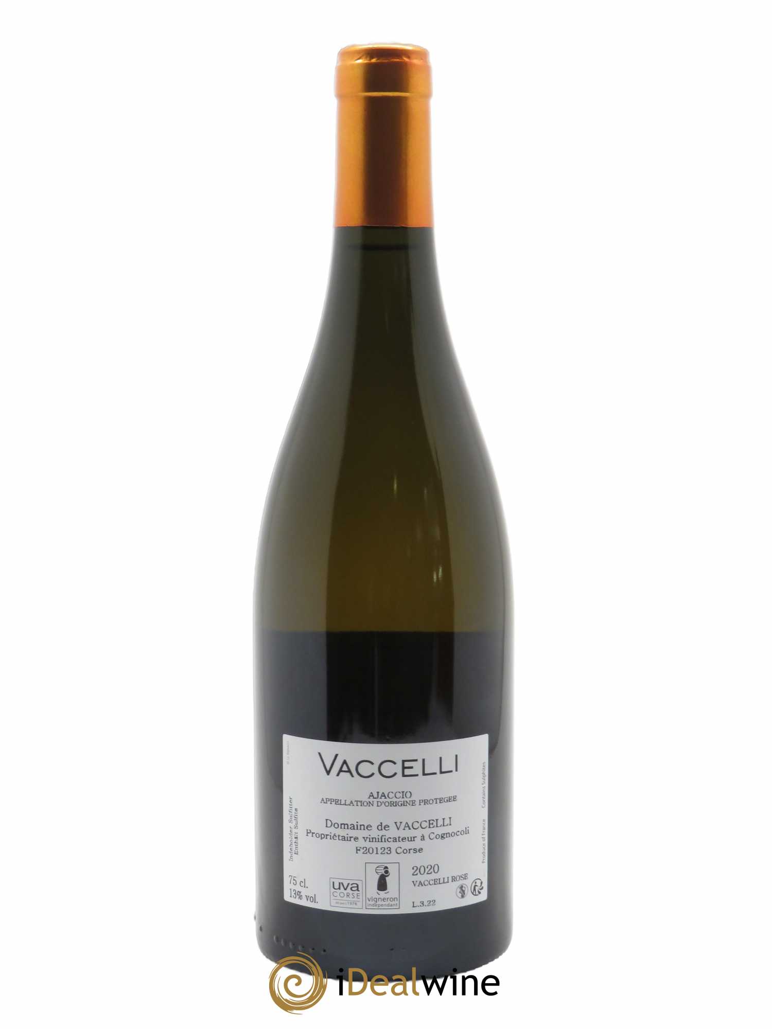 Ajaccio Vaccelli 2020 - Lot of 1 bottle - 1