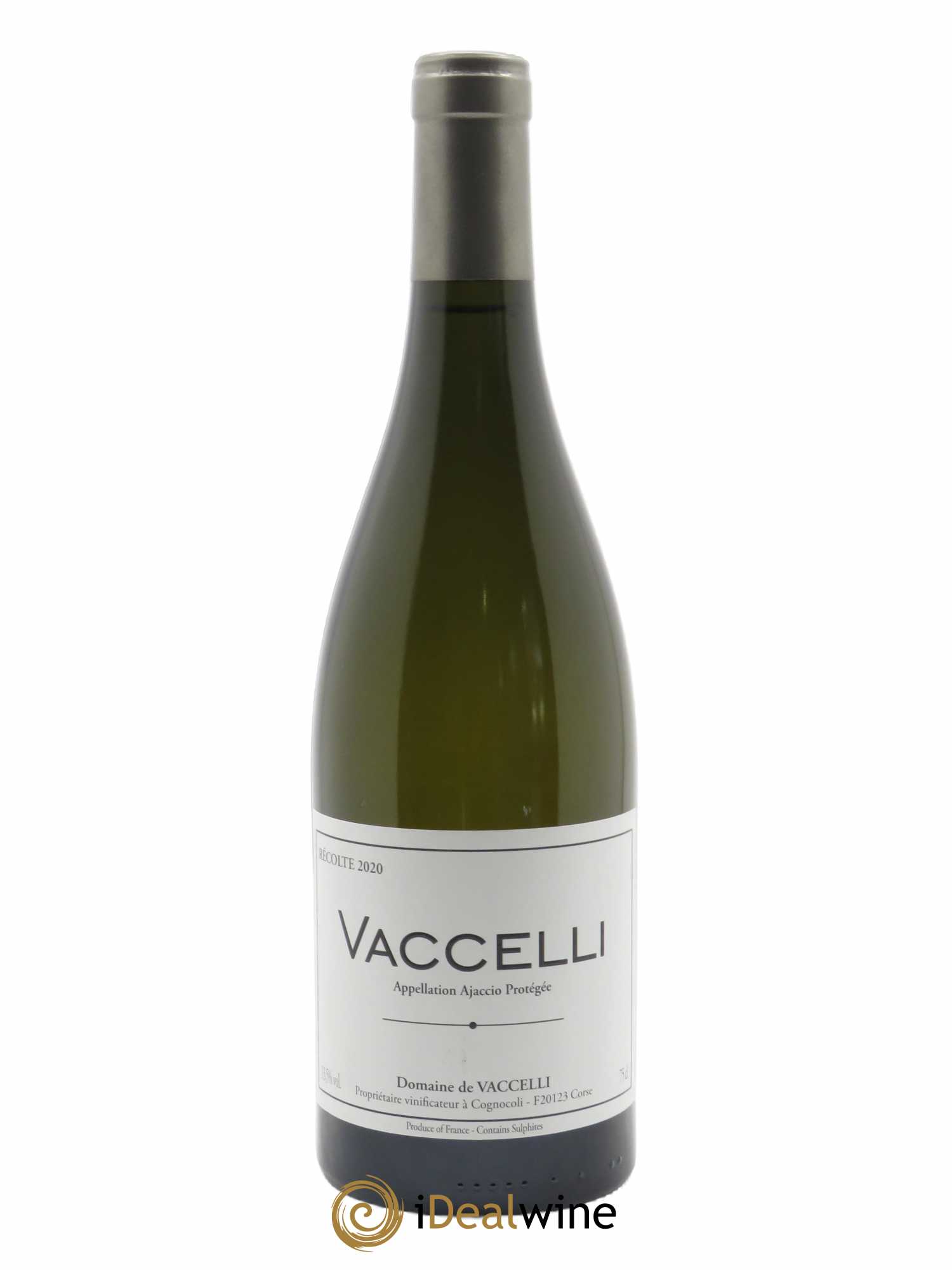 Ajaccio Vaccelli 2020 - Lot de 1 bouteille - 0