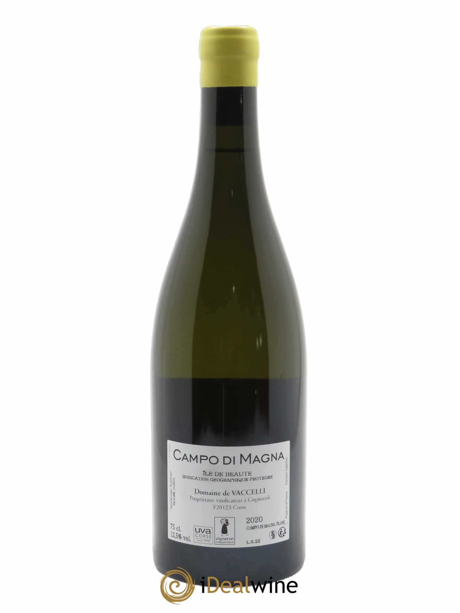 Ile de Beauté Campo di Magna Vaccelli 2020 - Lot de 1 bouteille - 1