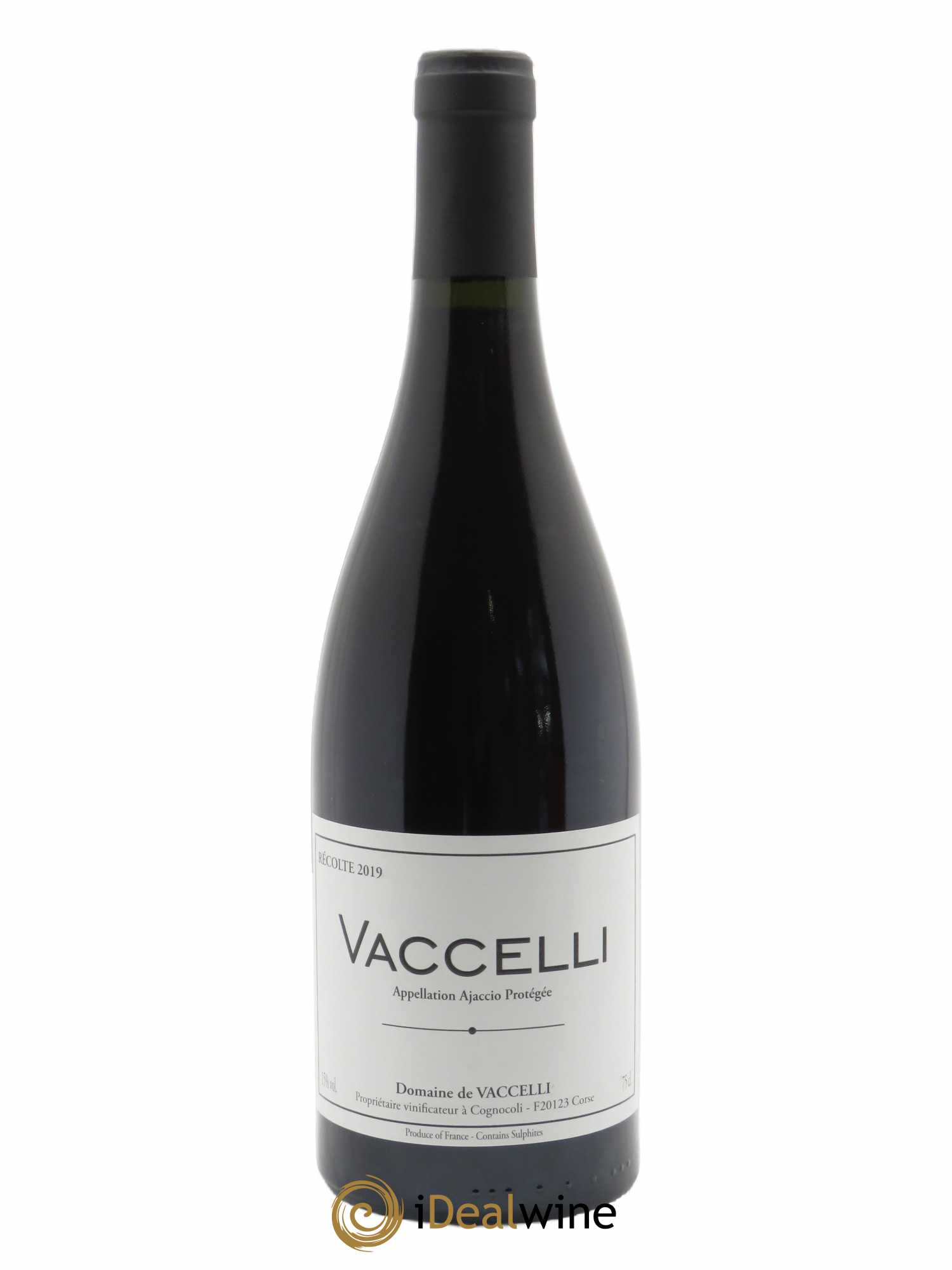 Ajaccio Vaccelli 2019 - Lot de 1 bouteille - 0