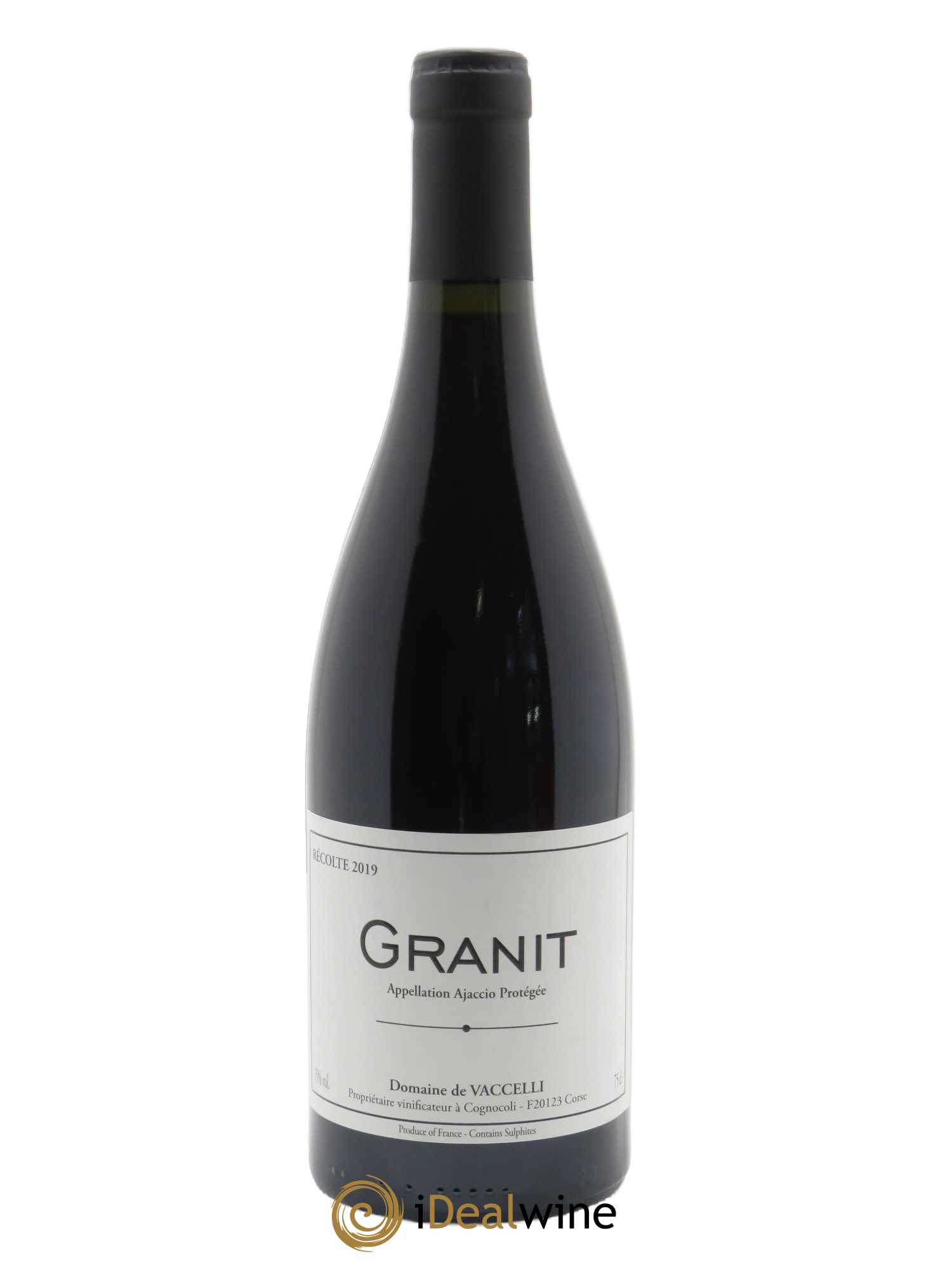 Ajaccio Granit Vaccelli 2019 - Lot de 1 bouteille - 0