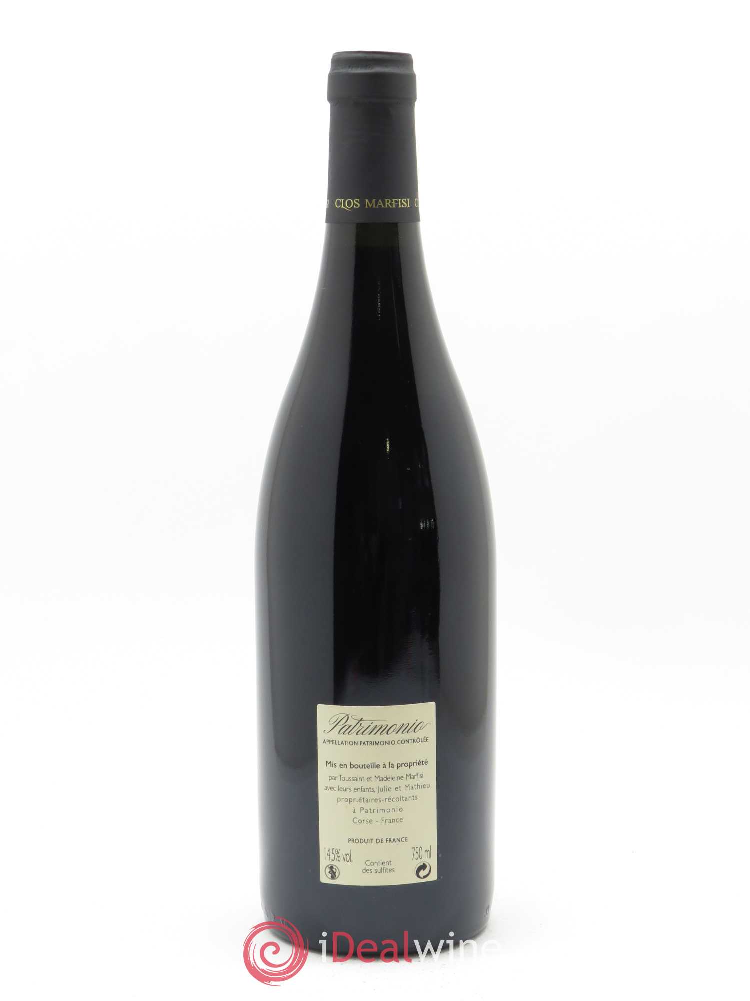 Patrimonio Gritole Nielluciu Clos Marfisi 2016 - Lot of 1 bottle - 1