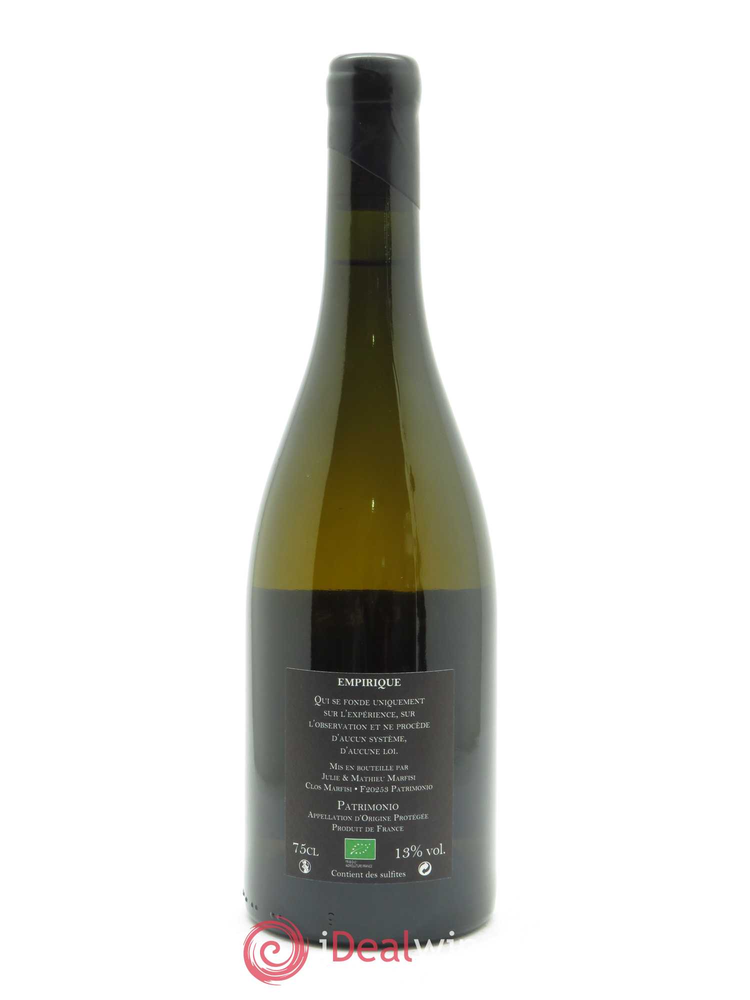 Patrimonio Amphore Vermentiniu Clos Marfisi 2018 - Lot de 1 bouteille - 1