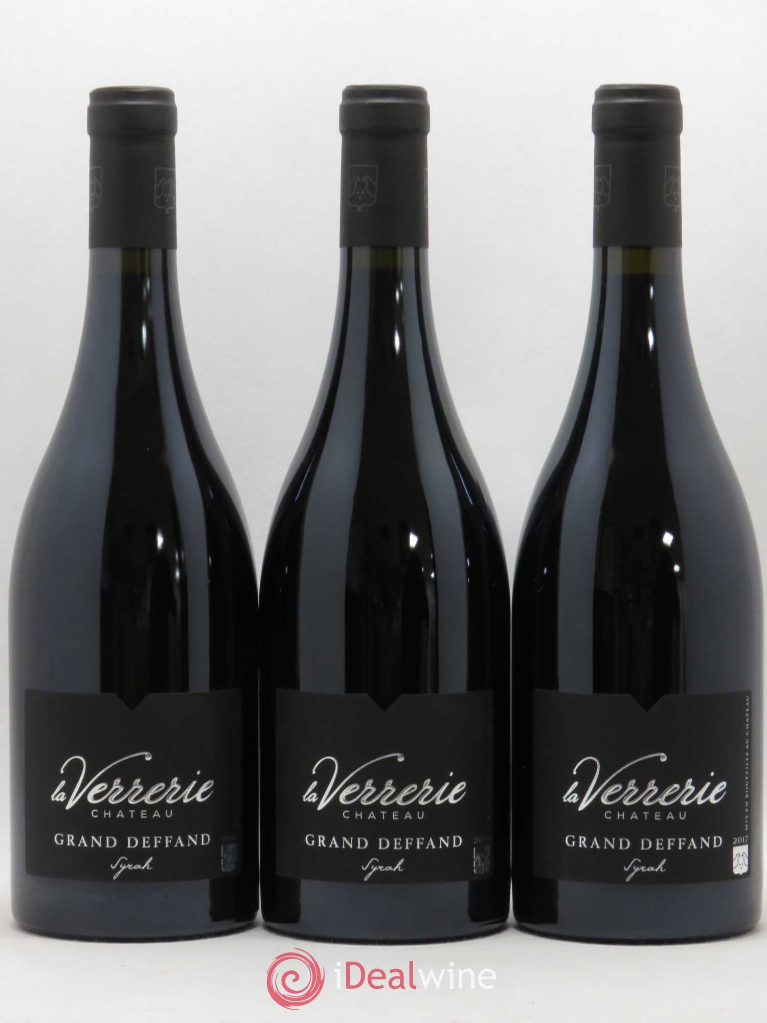 Côtes du Luberon Grand Deffand Château La Verrerie (sans prix de réserve) 2017 - Lot de 3 bouteilles - 0