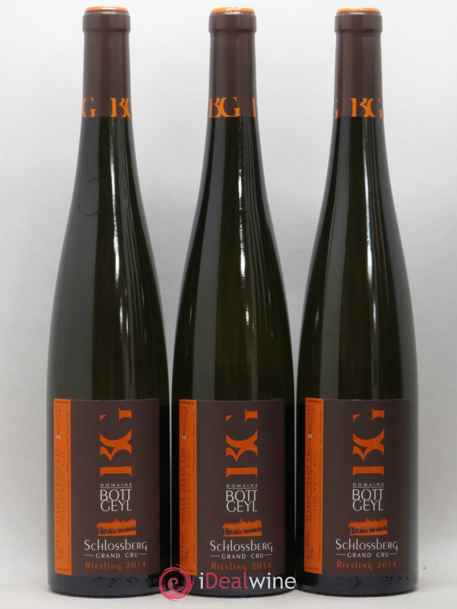 Alsace Riesling Grand Cru Schlossberg Bott-Geyl (Domaine) (sans prix de réserve) 2014 - Lot de 6 bouteilles - 1